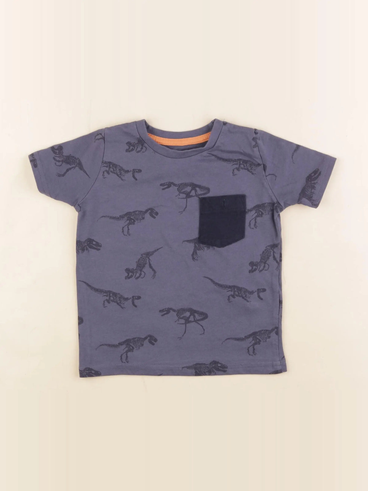 Vertbaudet - tee-shirt bleu - 2 ans