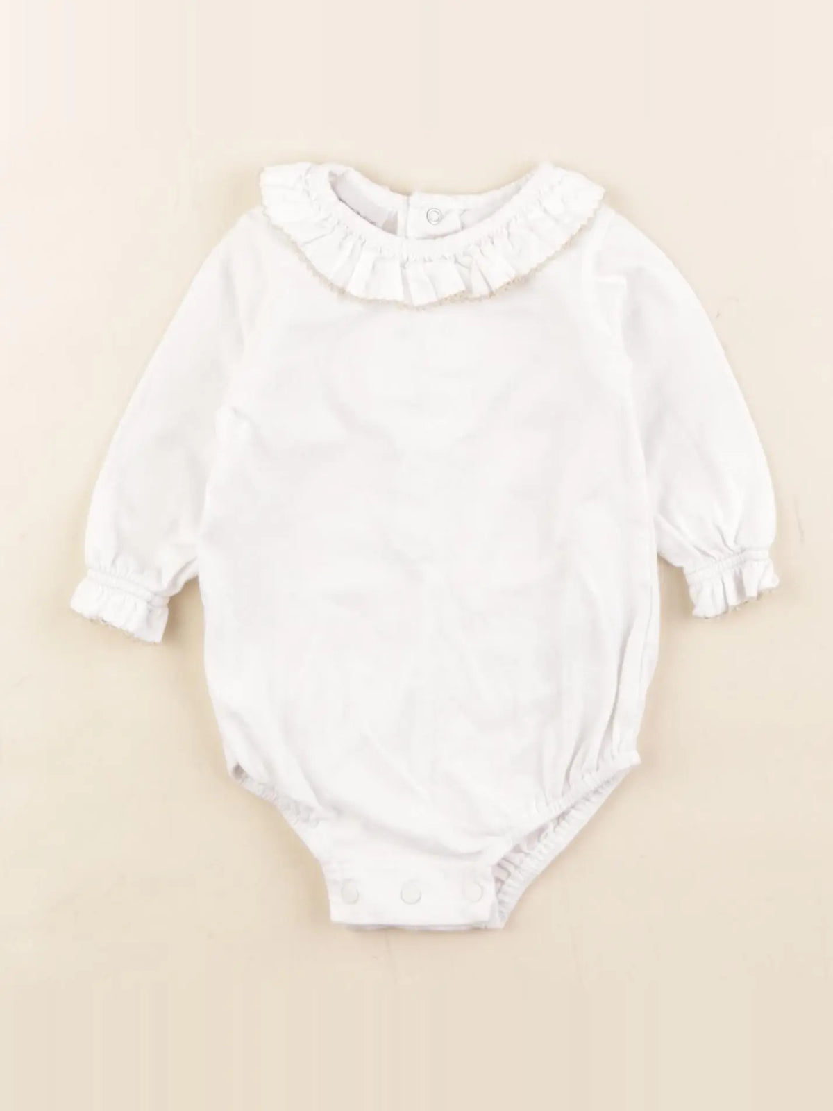 Paz Rodriguez - body à col blanc - 1 mois
