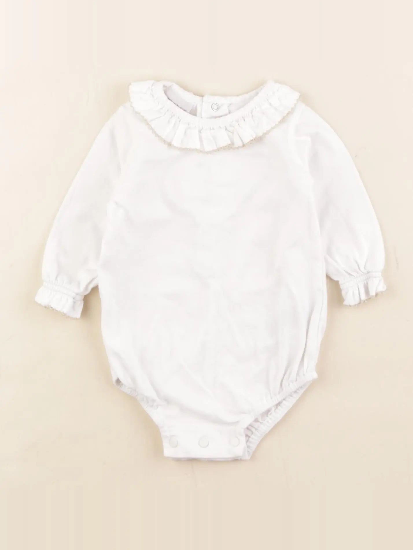 Paz Rodriguez - body à col blanc - 1 mois