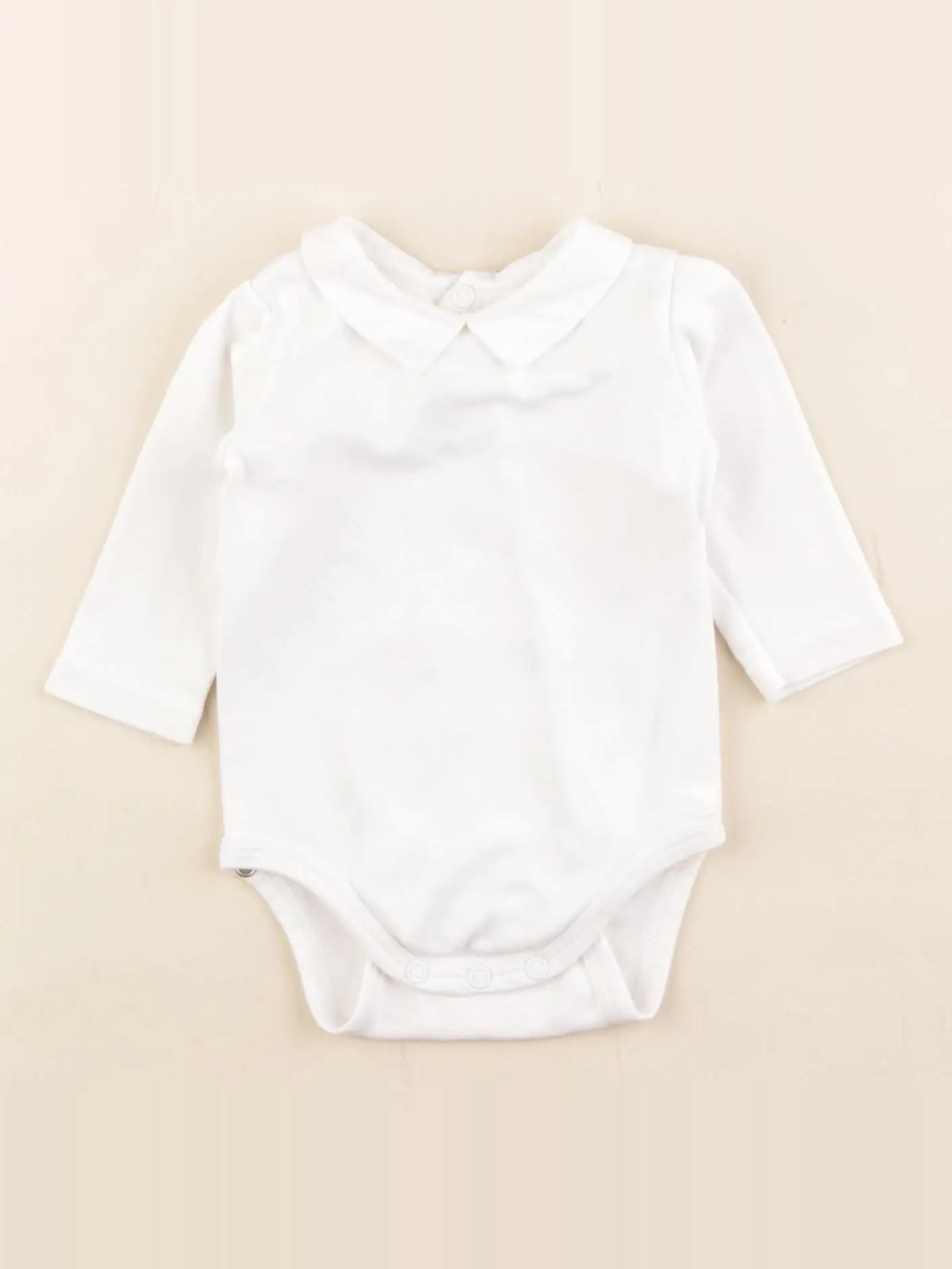 Jacadi - body à col blanc - 3 mois