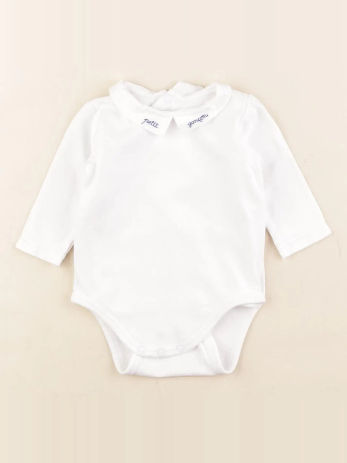 Jacadi - body à col blanc - 3 mois