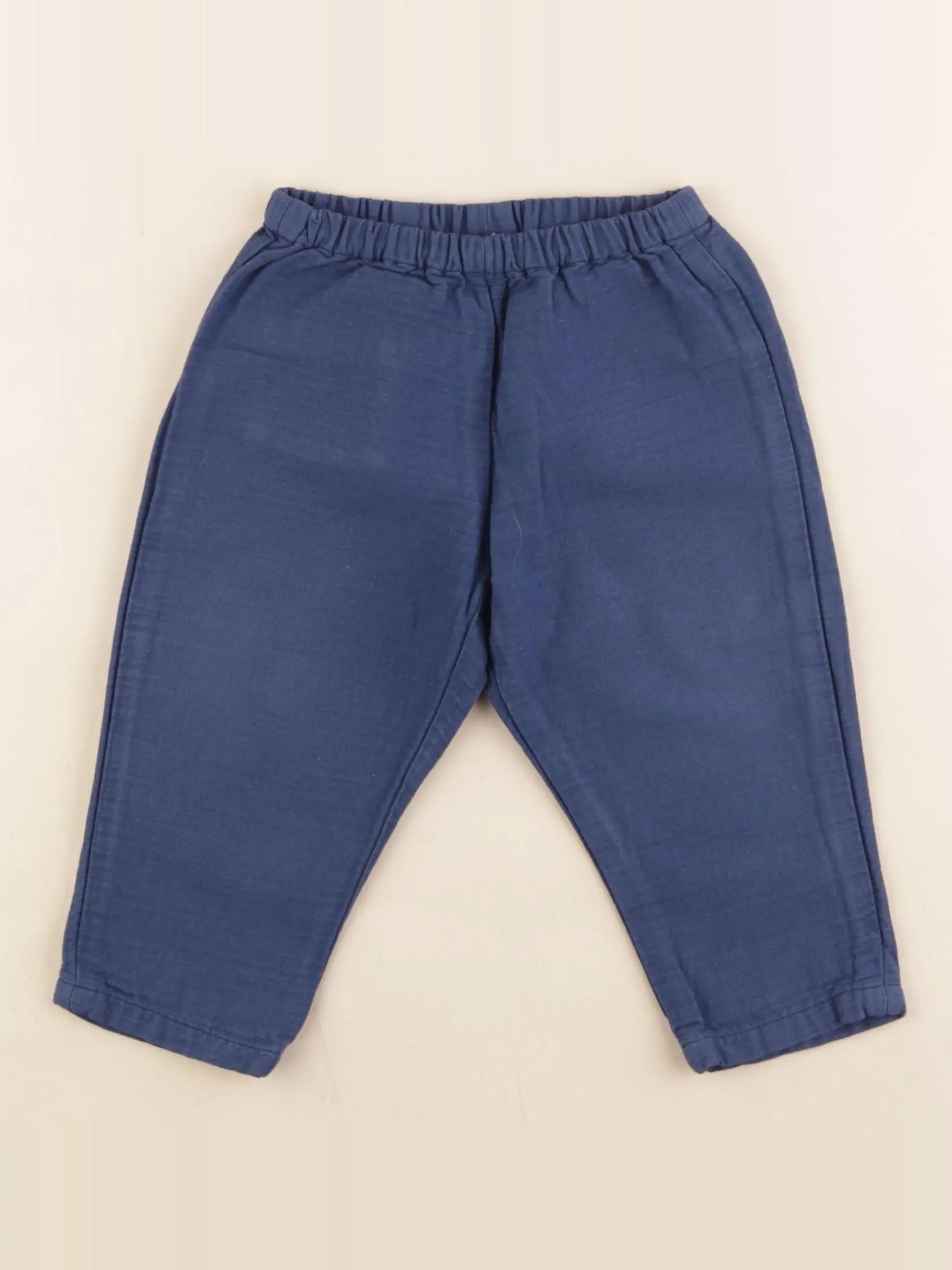 Bonton - pantalon bleu - 18 mois