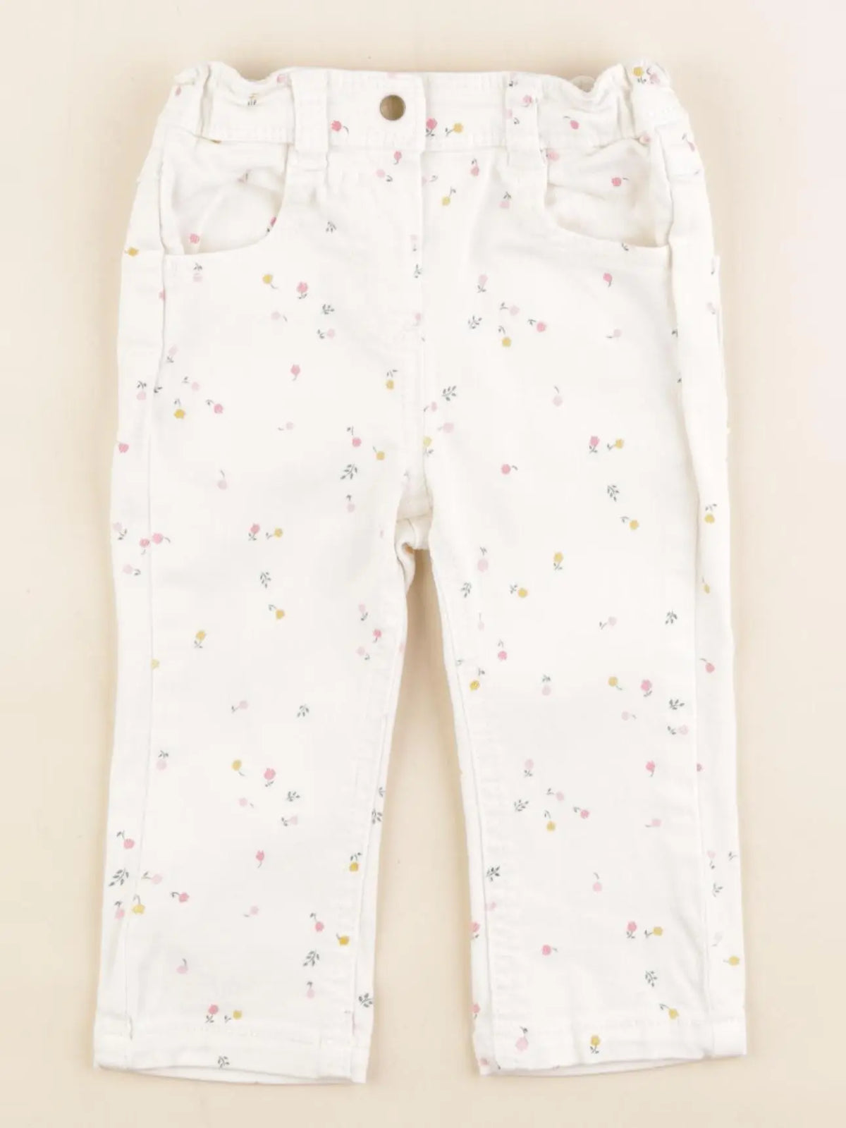 Cyrillus - jean beige - 12 mois