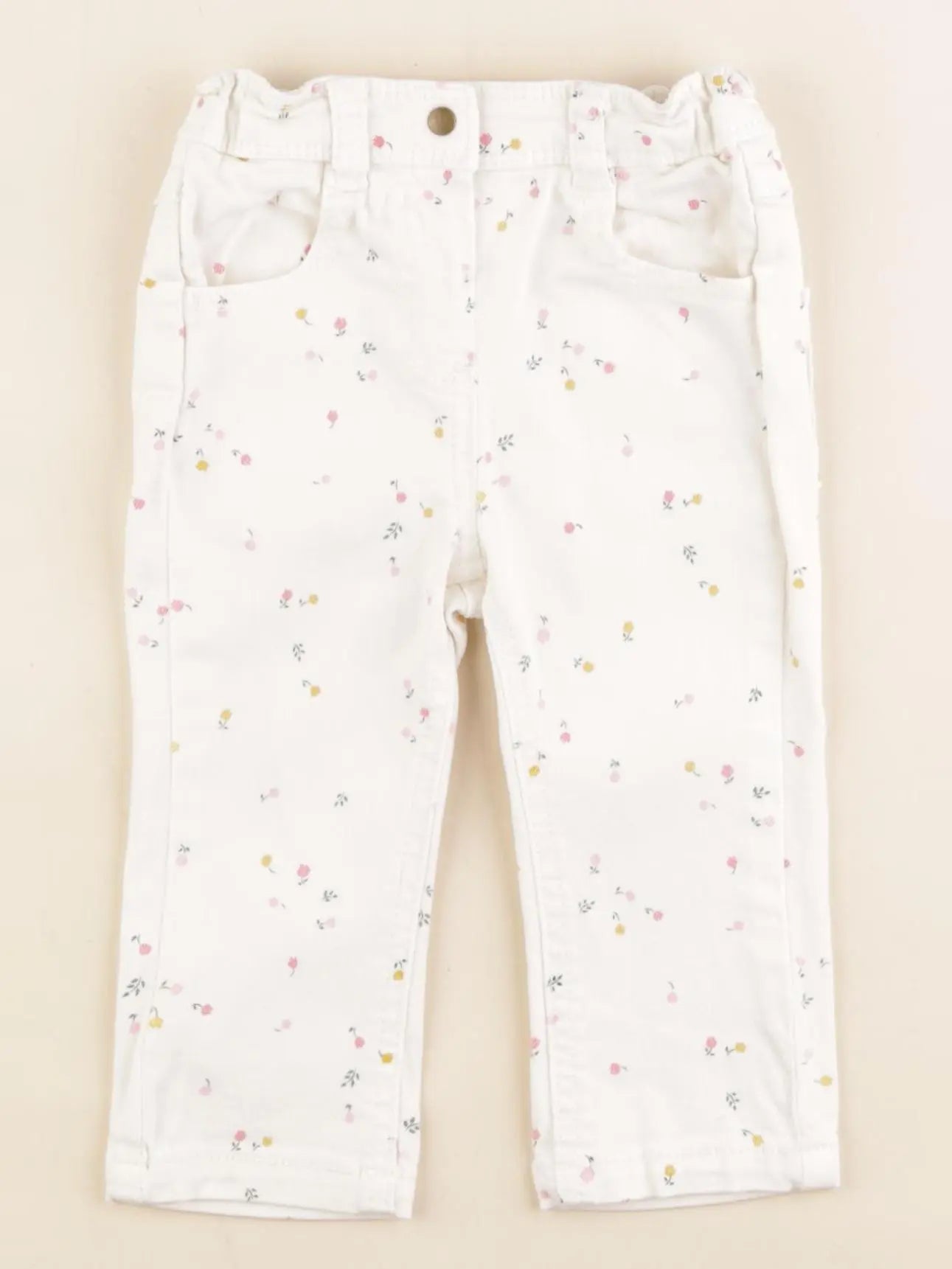Cyrillus - jean beige - 12 mois