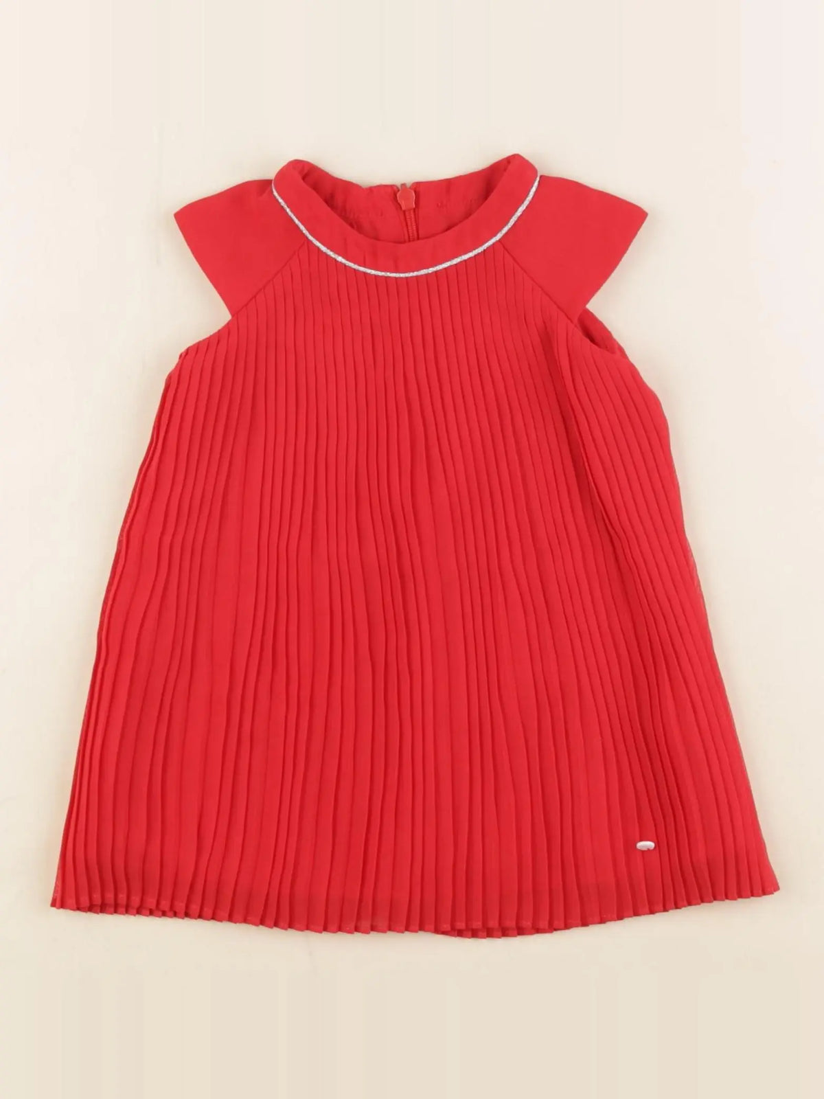 Tartine & Chocolat - robe rouge - 6 mois