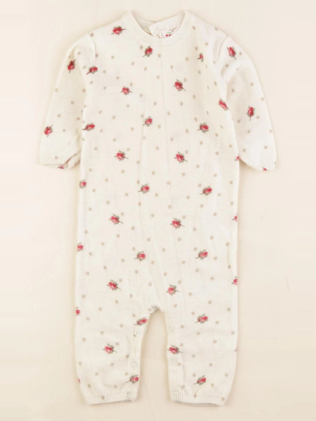 Bonpoint - combinaison beige - 6 mois
