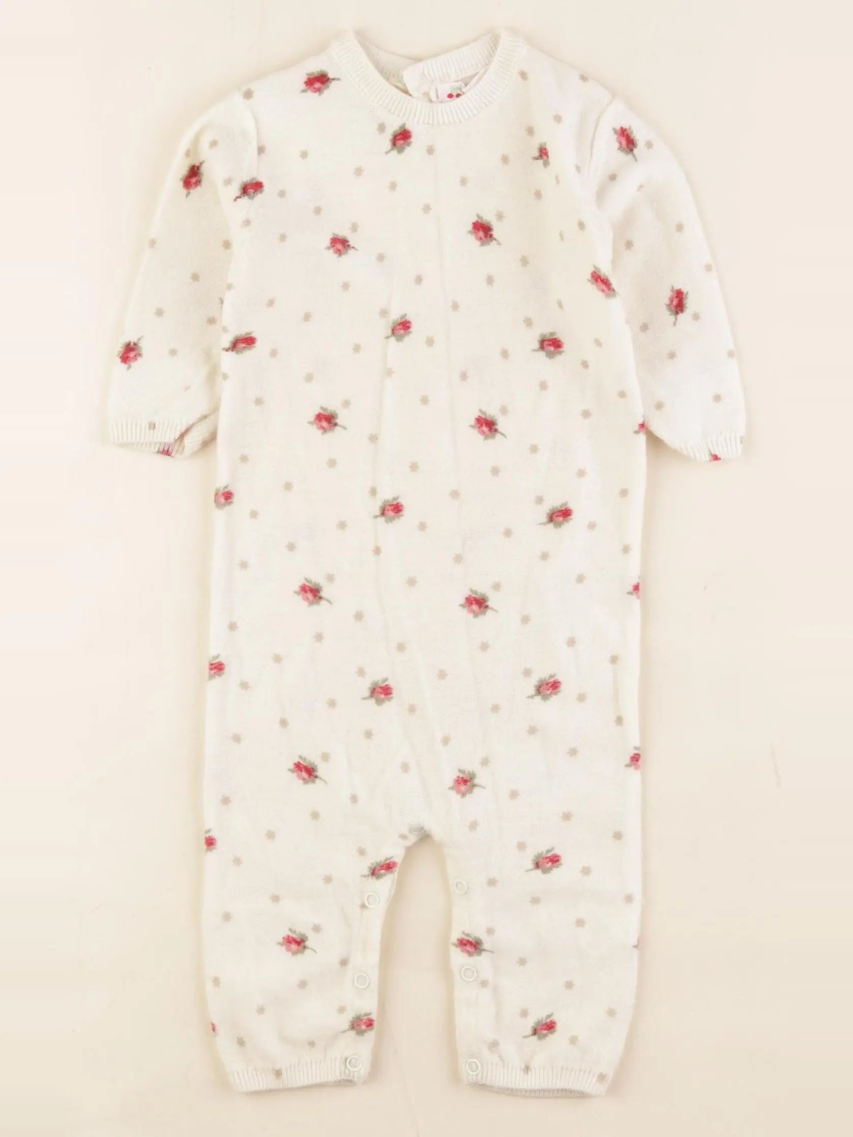 Bonpoint - combinaison beige - 6 mois