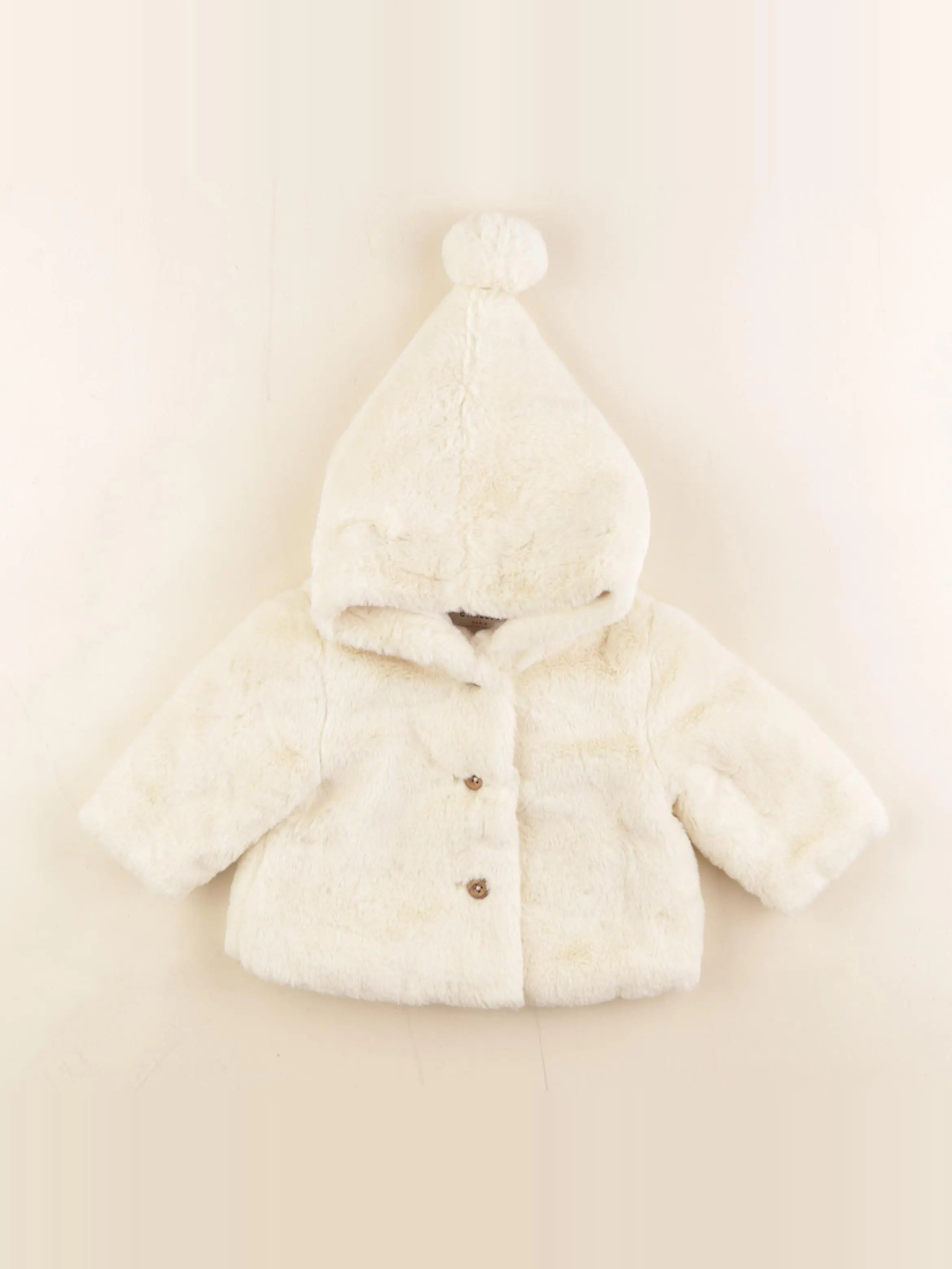 Cyrillus - veste blanc - 3 mois