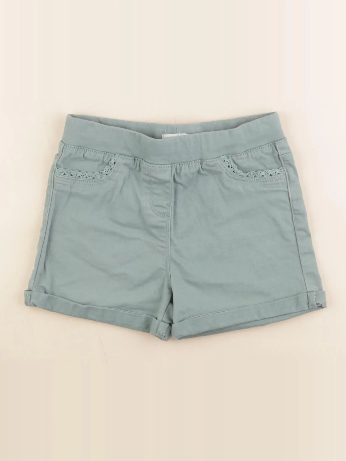 Vertbaudet - short vert - 8 ans