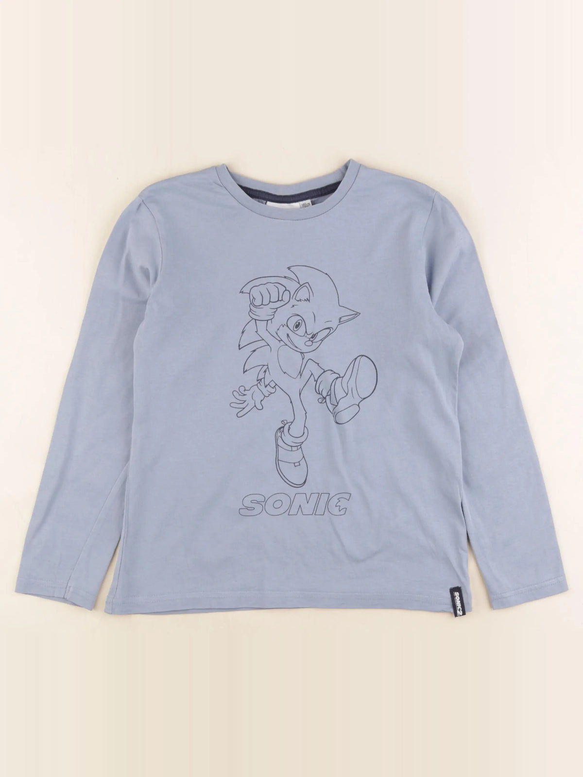 Vertbaudet - tee-shirt bleu - 10 ans