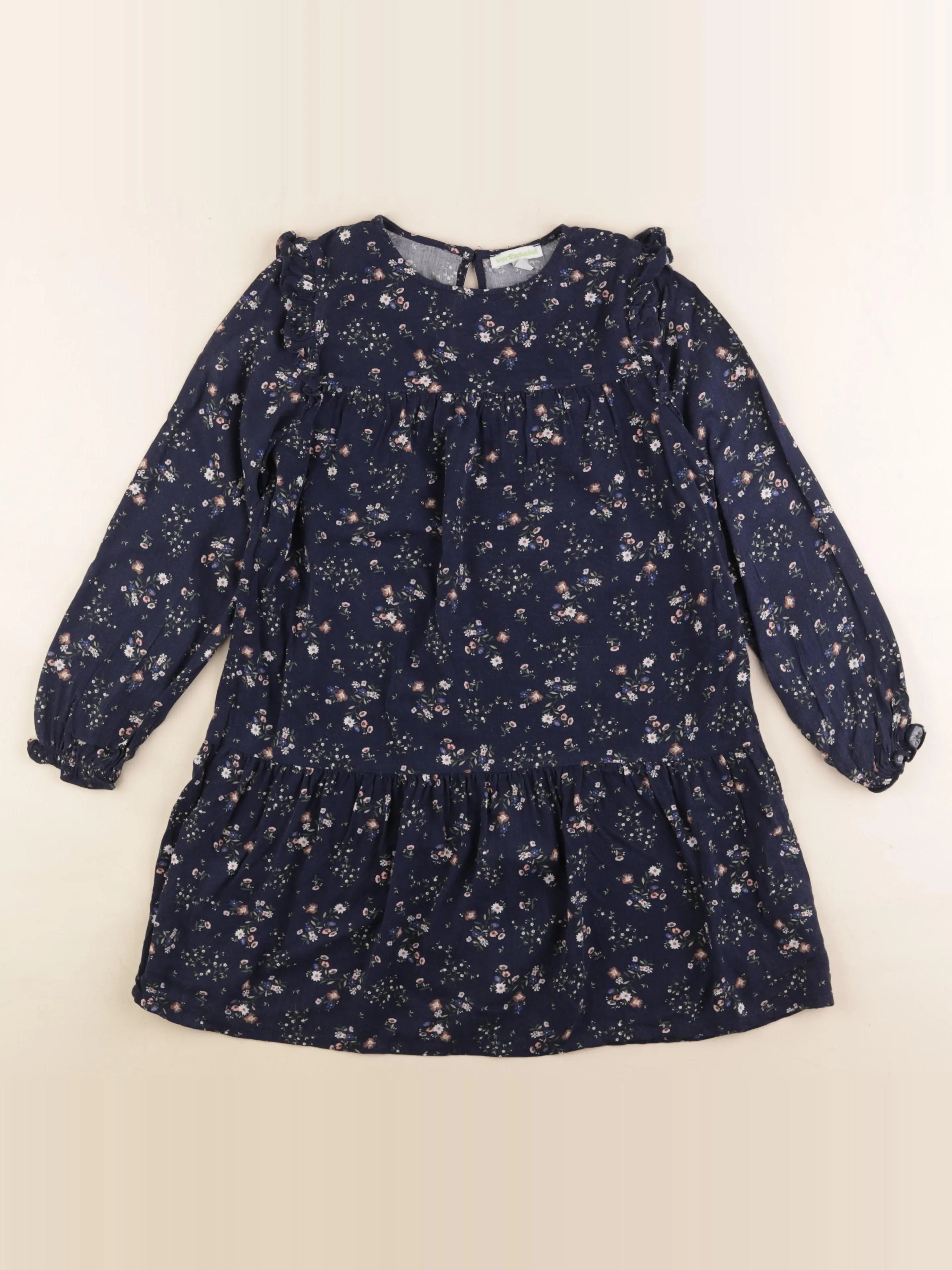 Vertbaudet - robe bleu - 8 ans