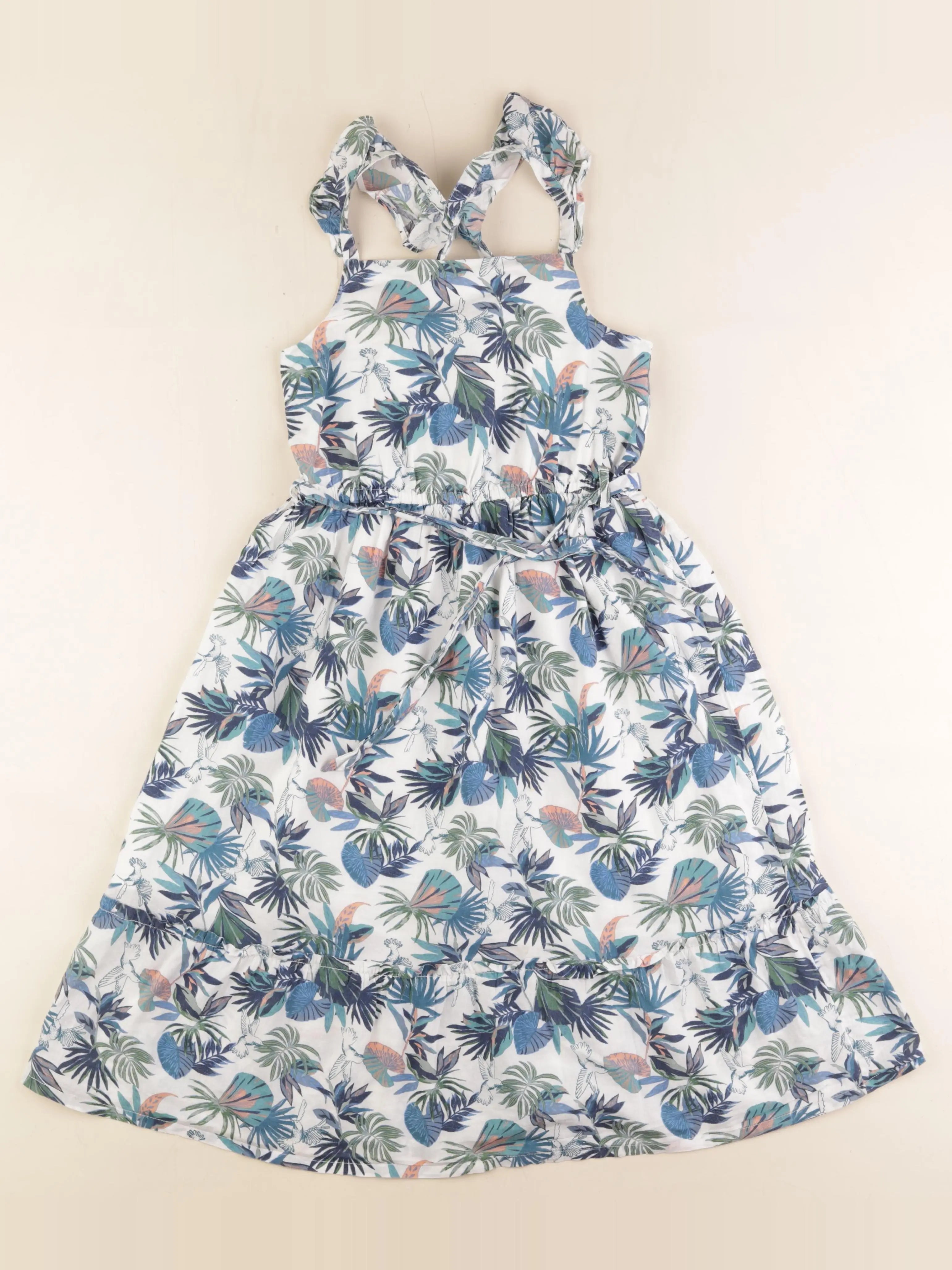 Vertbaudet - robe multicolore - 9 ans