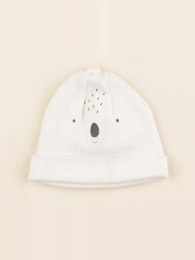 Vertbaudet - bonnet de naissance beige - Prématuré