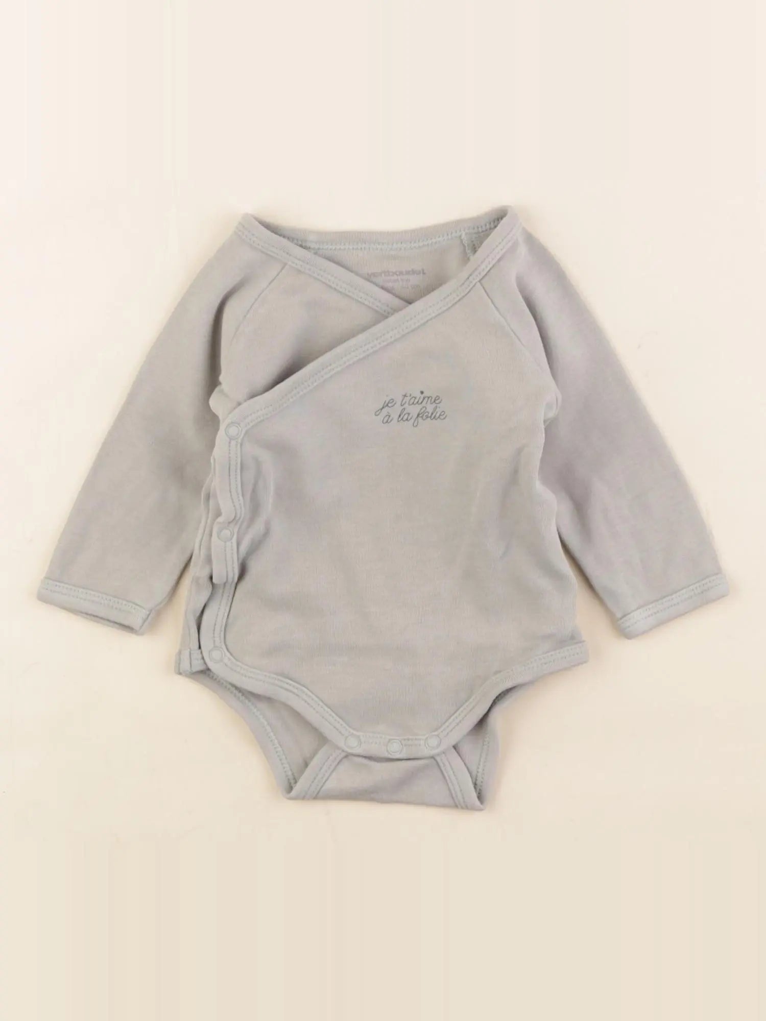 Vertbaudet - body vert - 3 mois