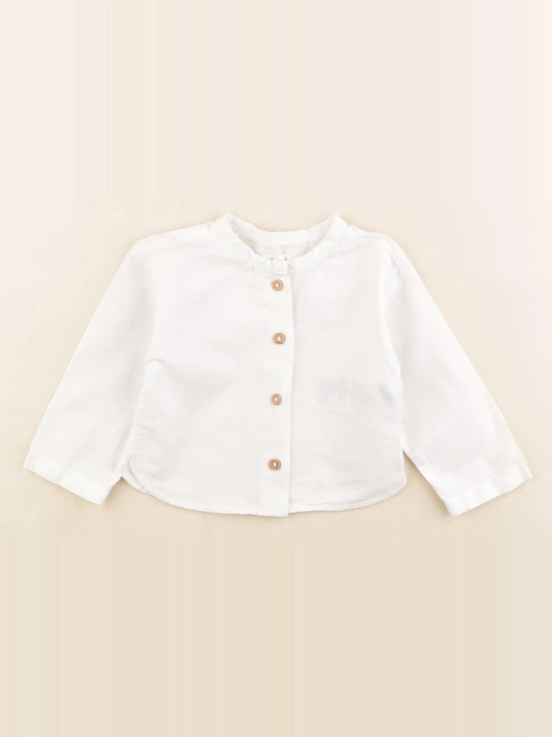Vertbaudet - chemise blanc - 3 mois