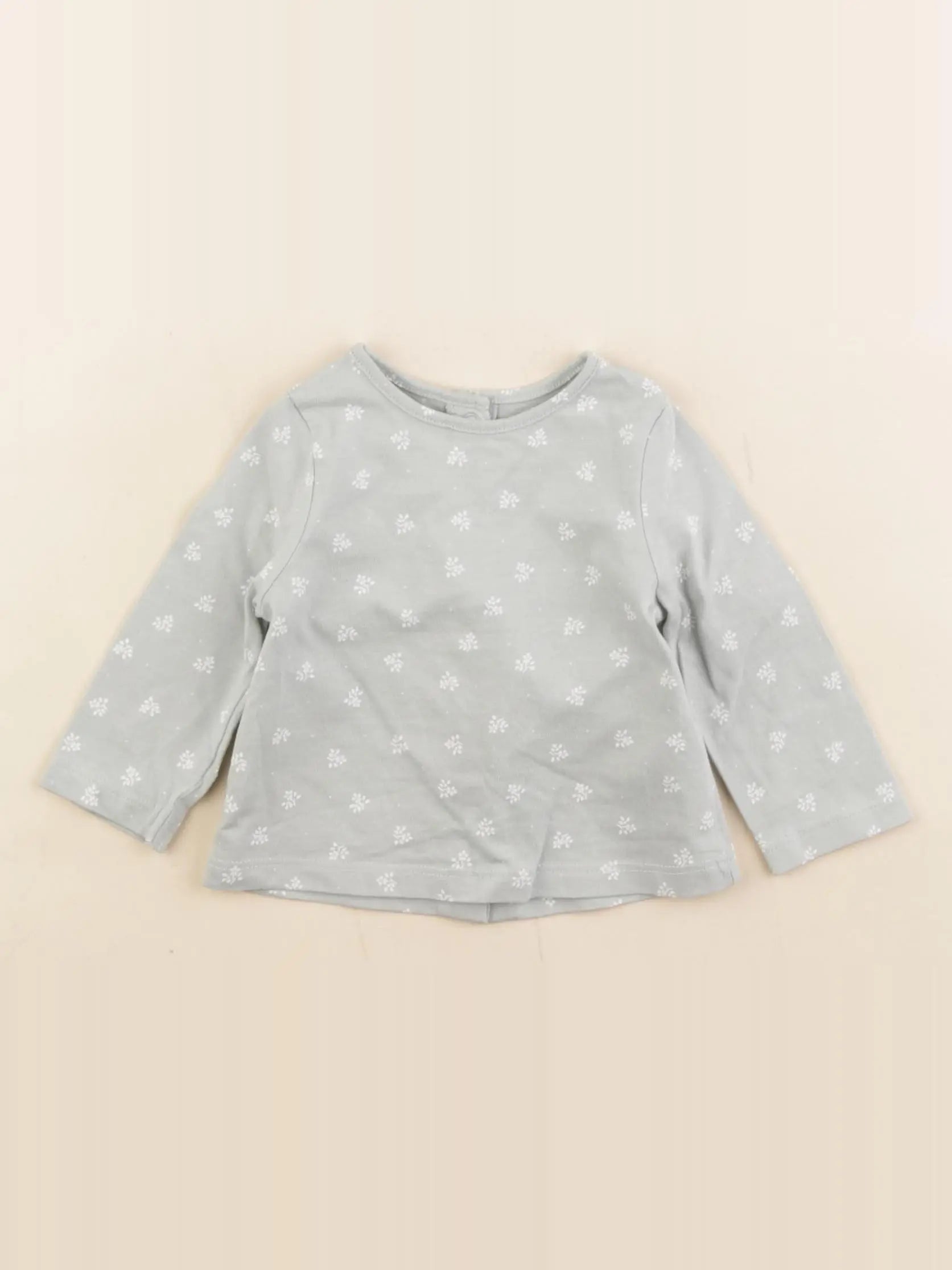 Vertbaudet - tee-shirt vert - 3 mois