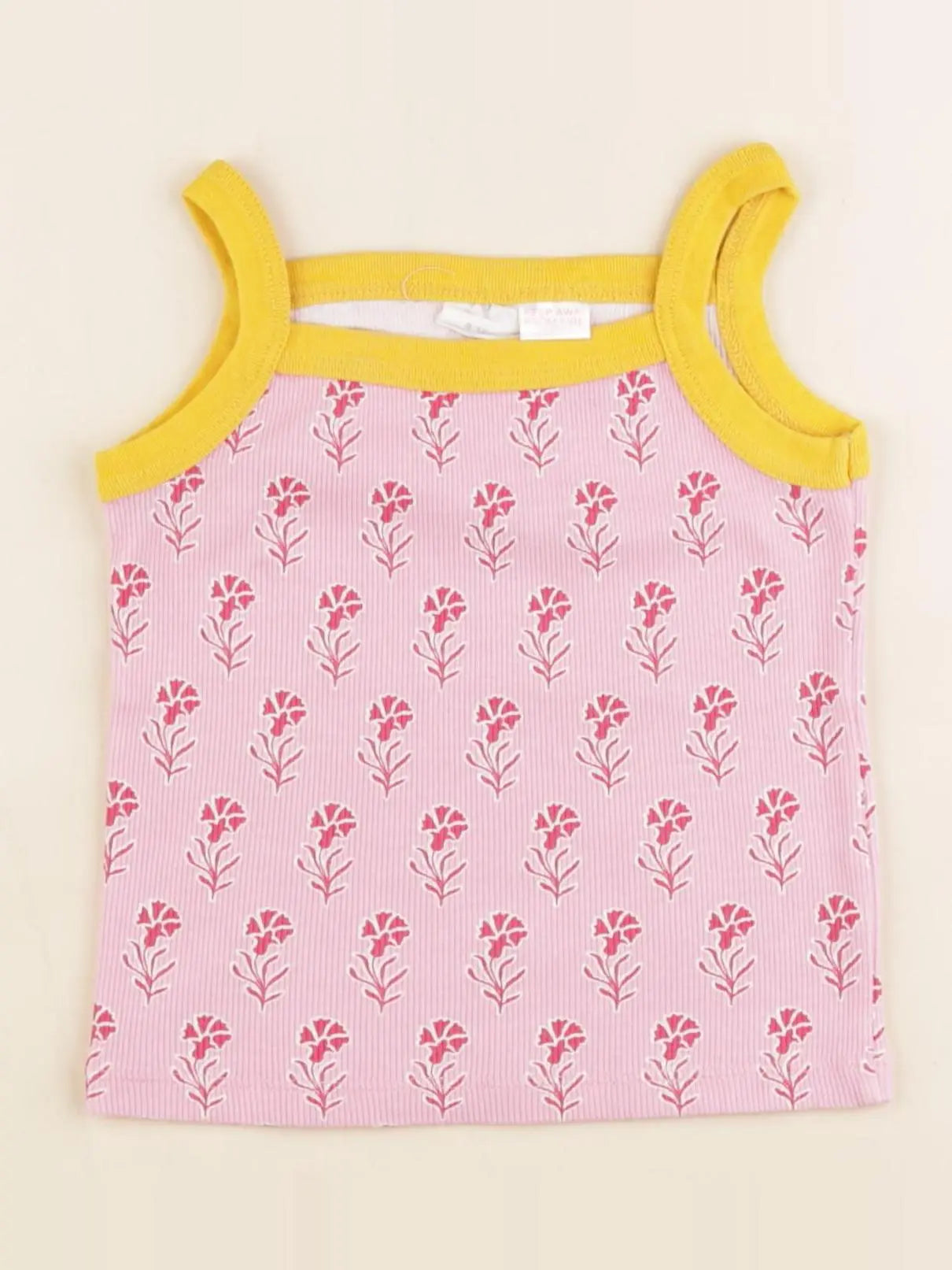 Zara - débardeur rose - 9/12 mois