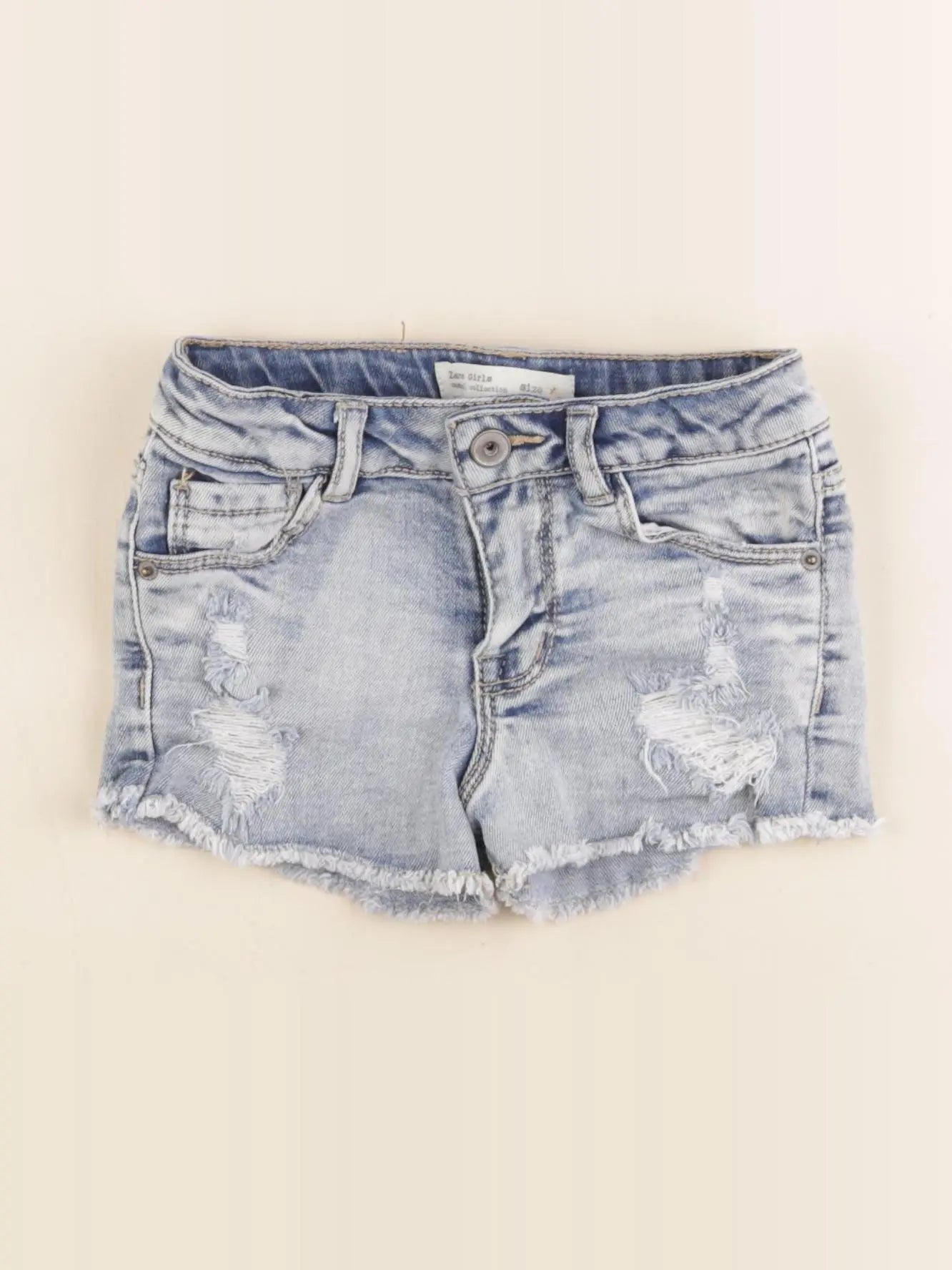 Zara - short bleu - 4 ans