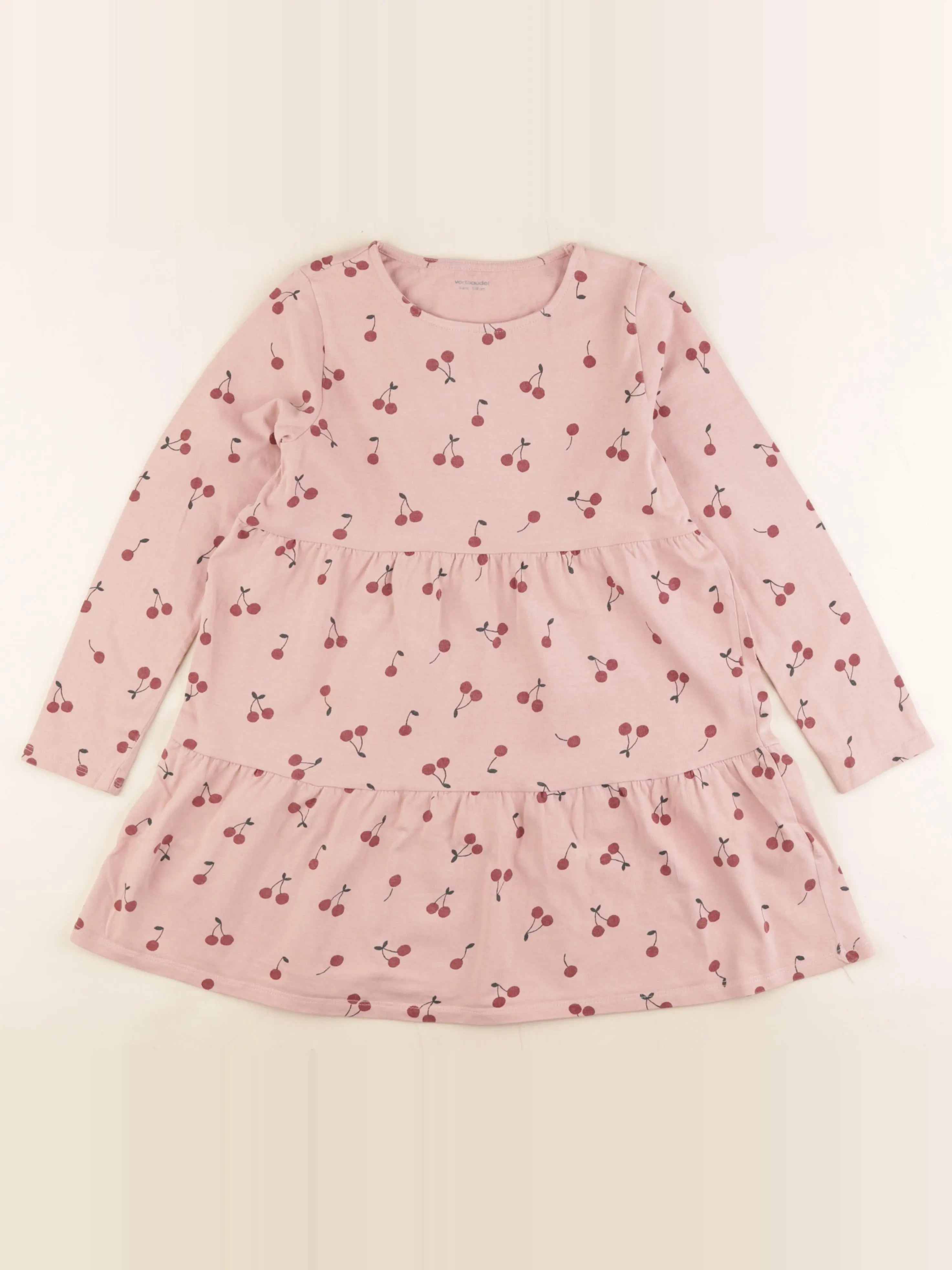 Vertbaudet - robe rose - 8 ans