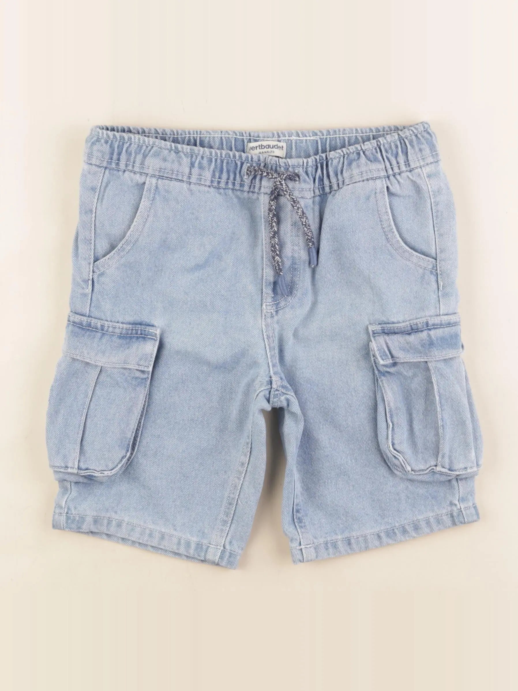 Vertbaudet - short bleu - 8 ans