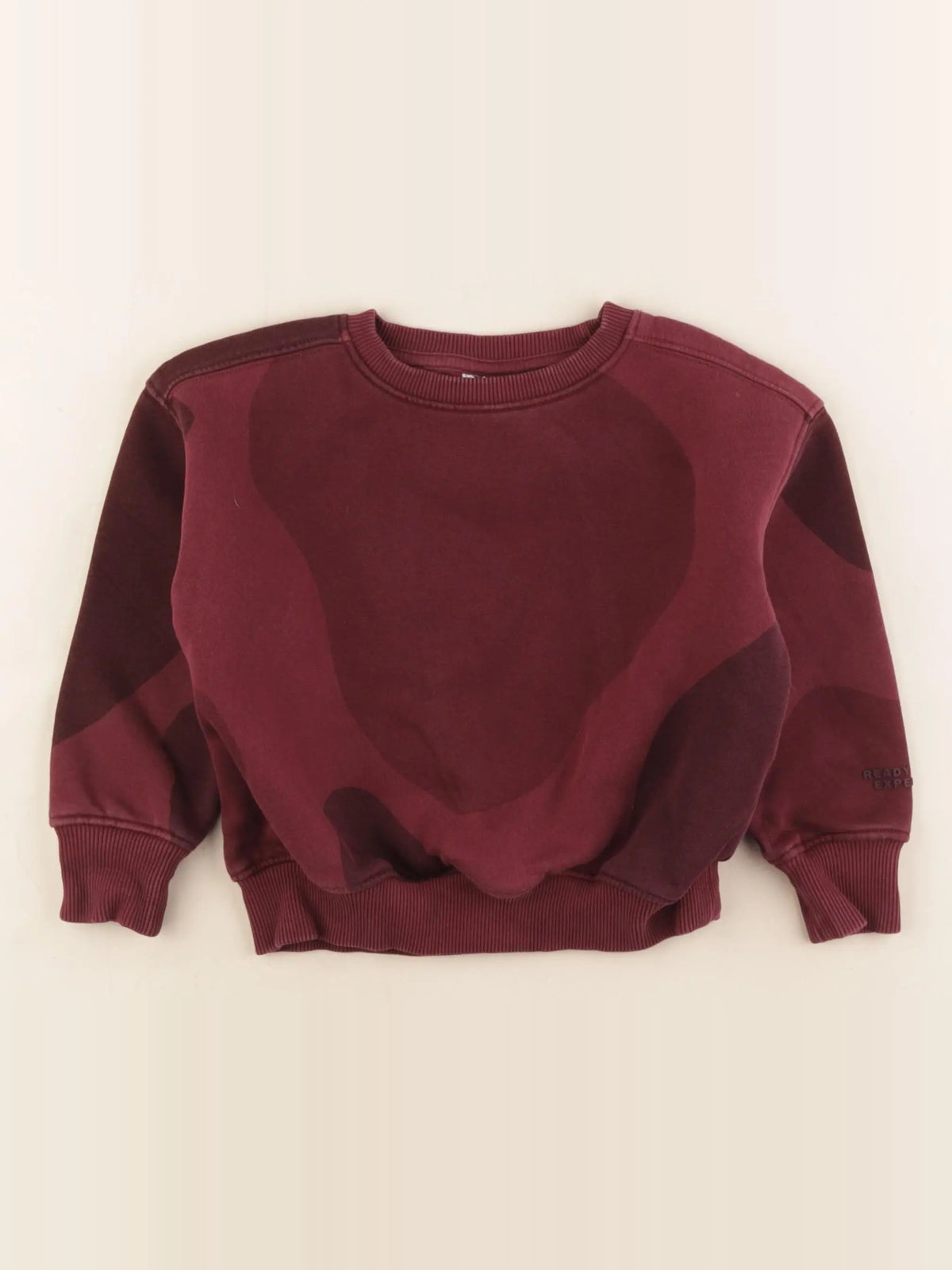 Tape à l'oeil - sweat rouge - 2/3 ans