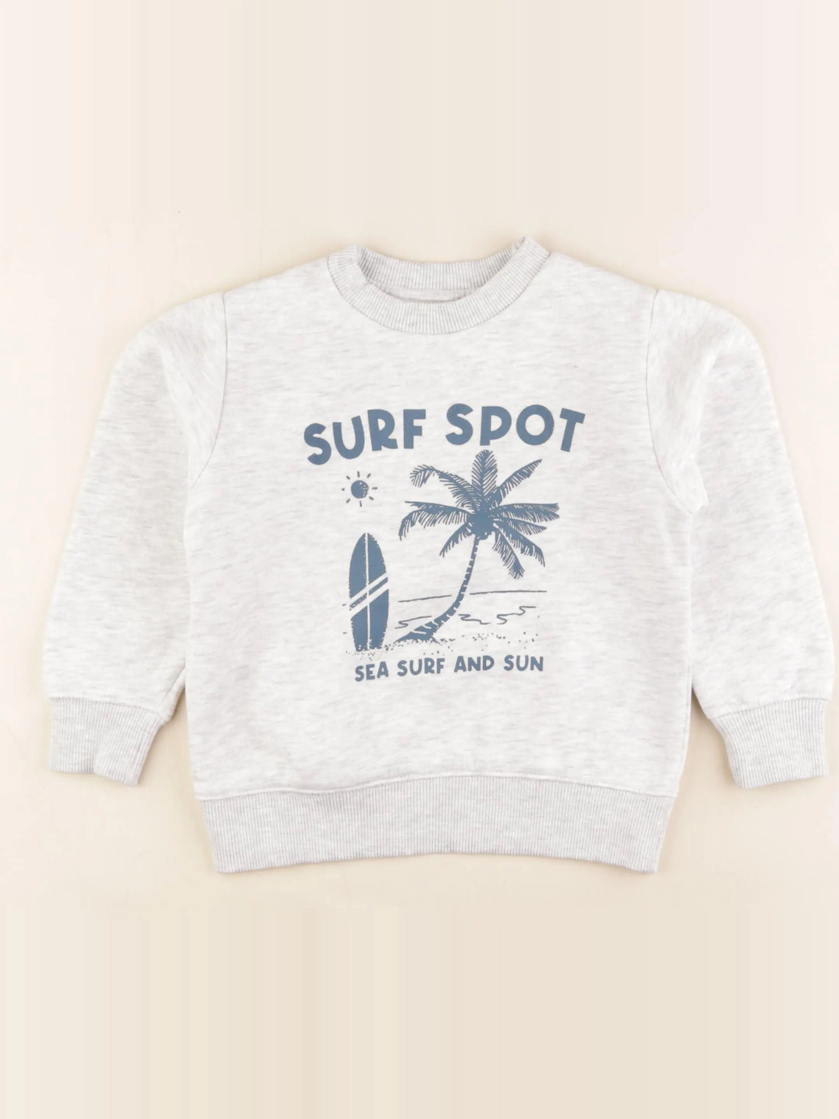 Vertbaudet - sweat gris - 5 ans