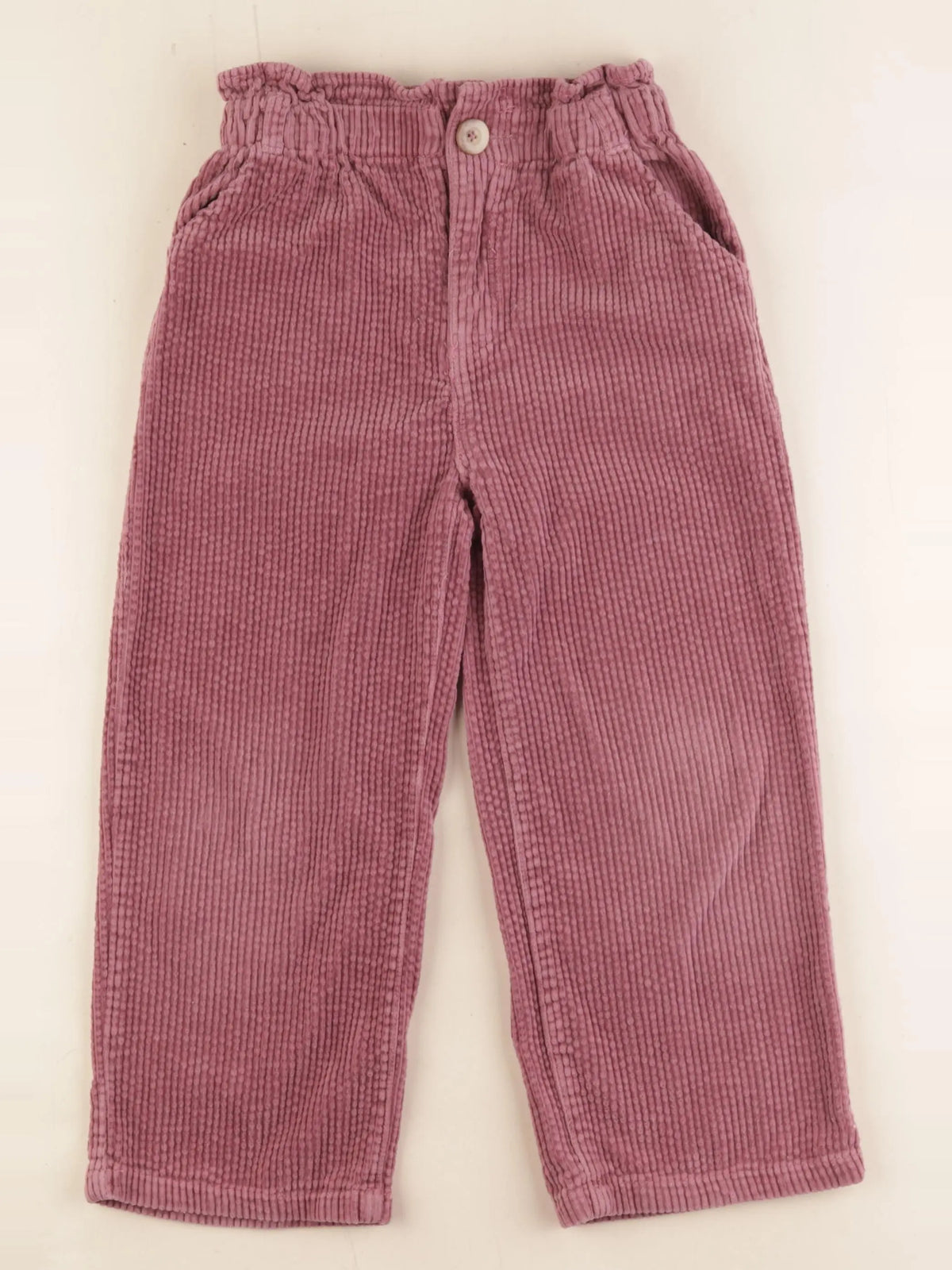 Vertbaudet - pantalon rose - 7 ans