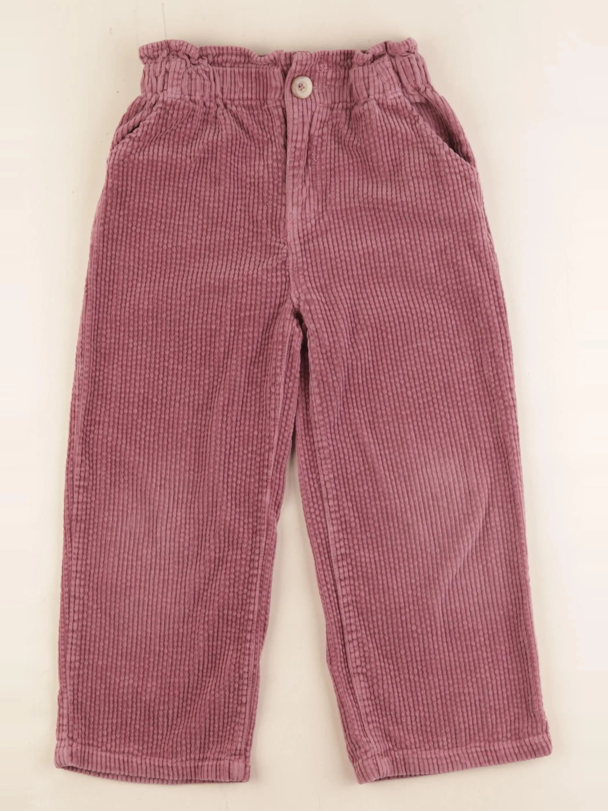 Vertbaudet - pantalon rose - 7 ans