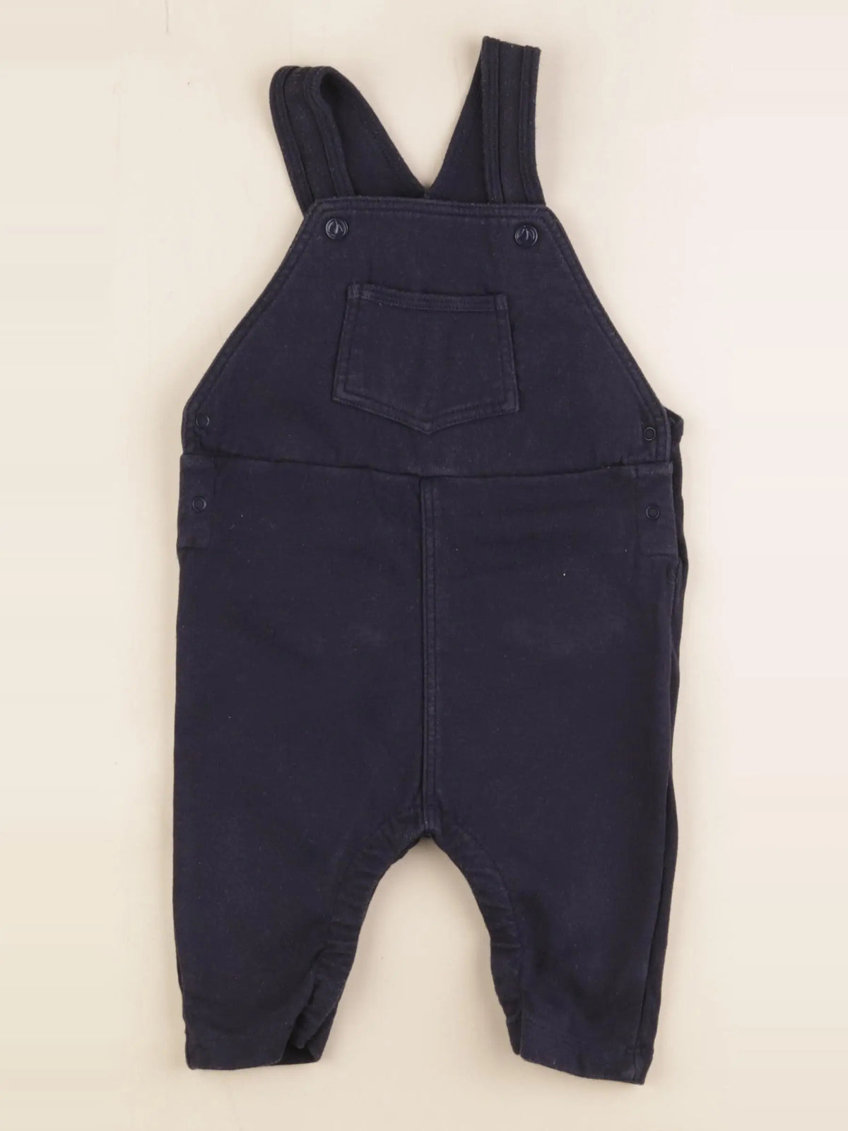 Petit Bateau - salopette bleu - 12 mois