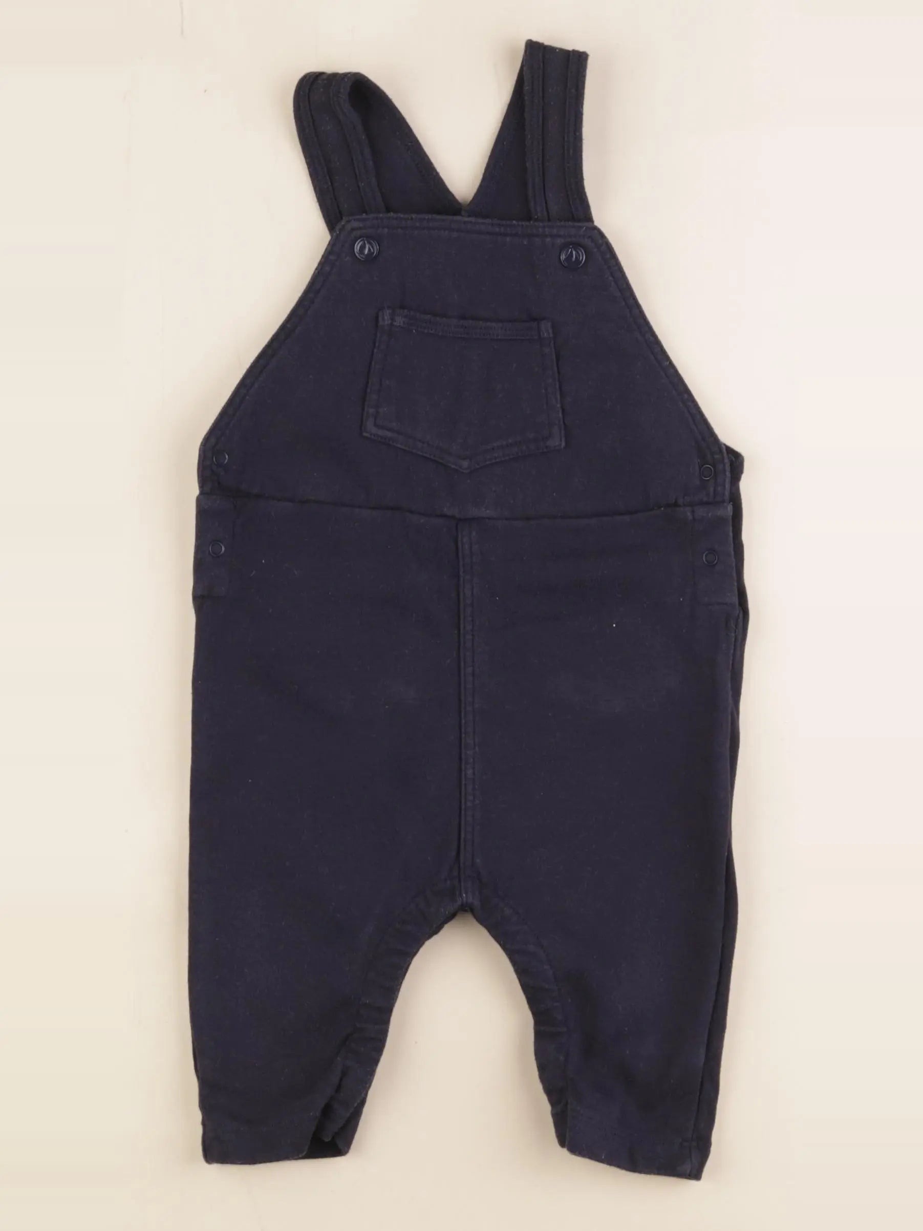 Petit Bateau - salopette bleu - 12 mois