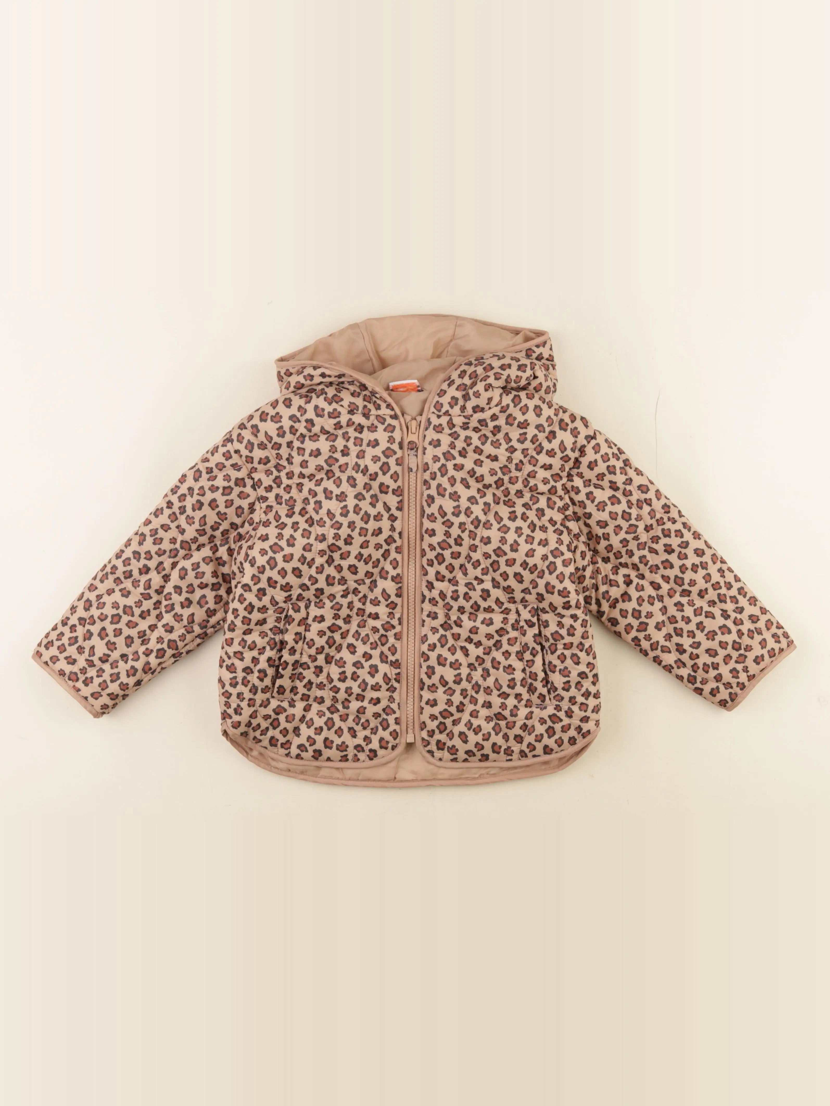 Tape à l'oeil - doudoune marron - 2/3 ans