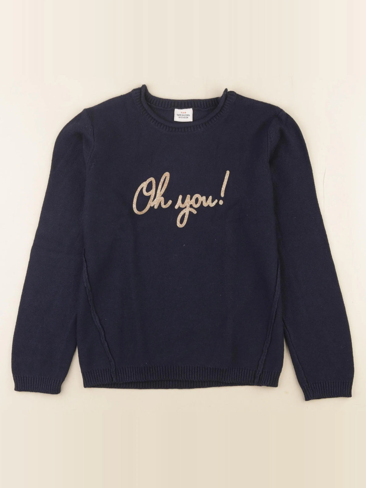 Tape à l'oeil - pull bleu - 10 ans