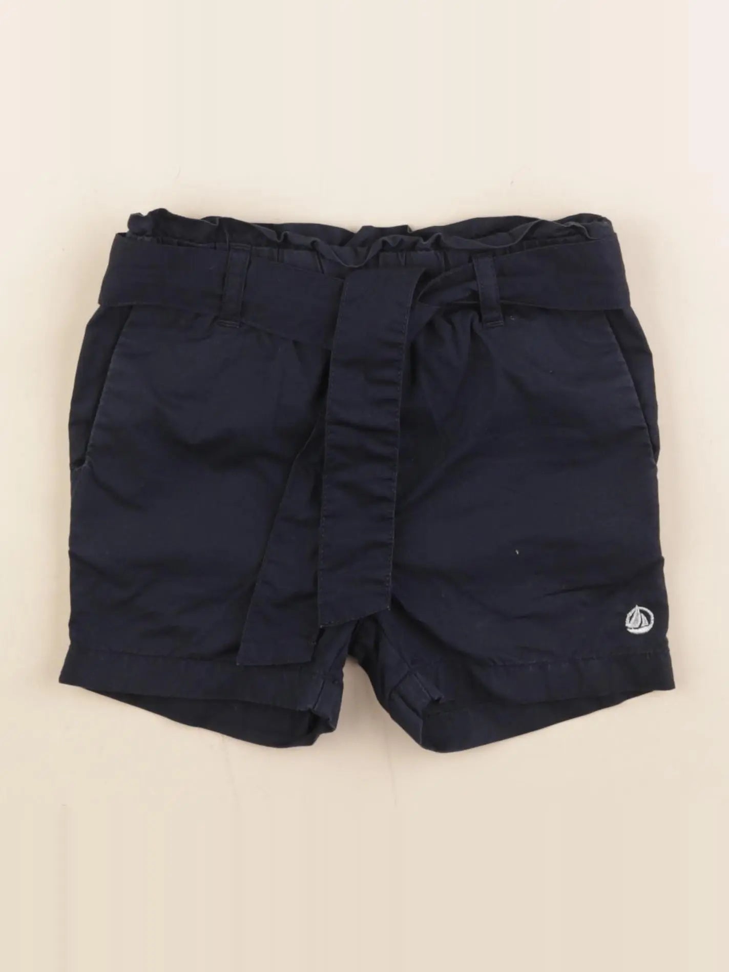 Petit Bateau - short bleu - 4 ans