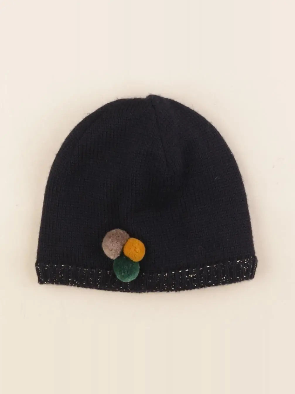 Petit Bateau - bonnet bleu - 3/4 ans