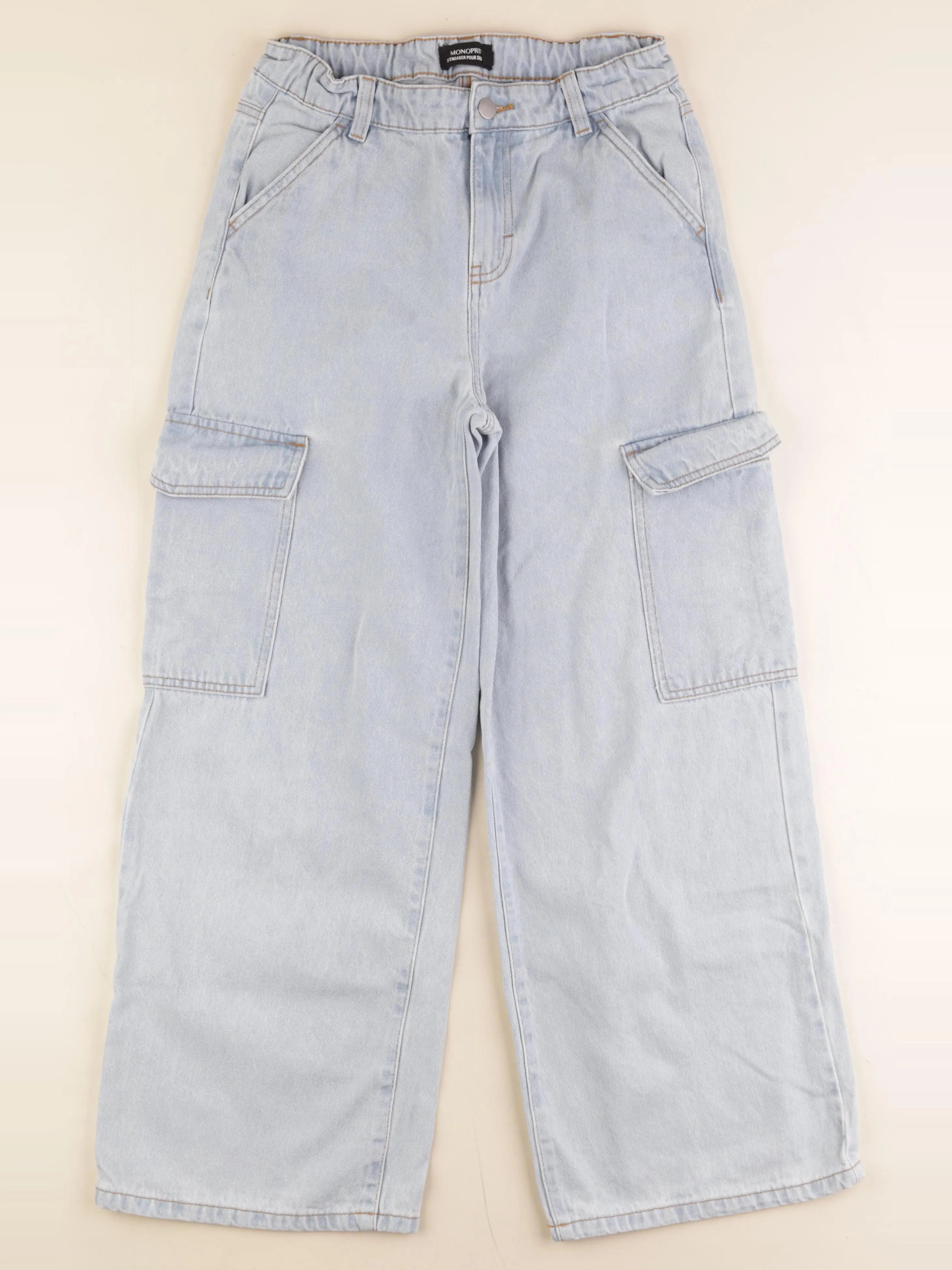 Monoprix - jean bleu - 14 ans