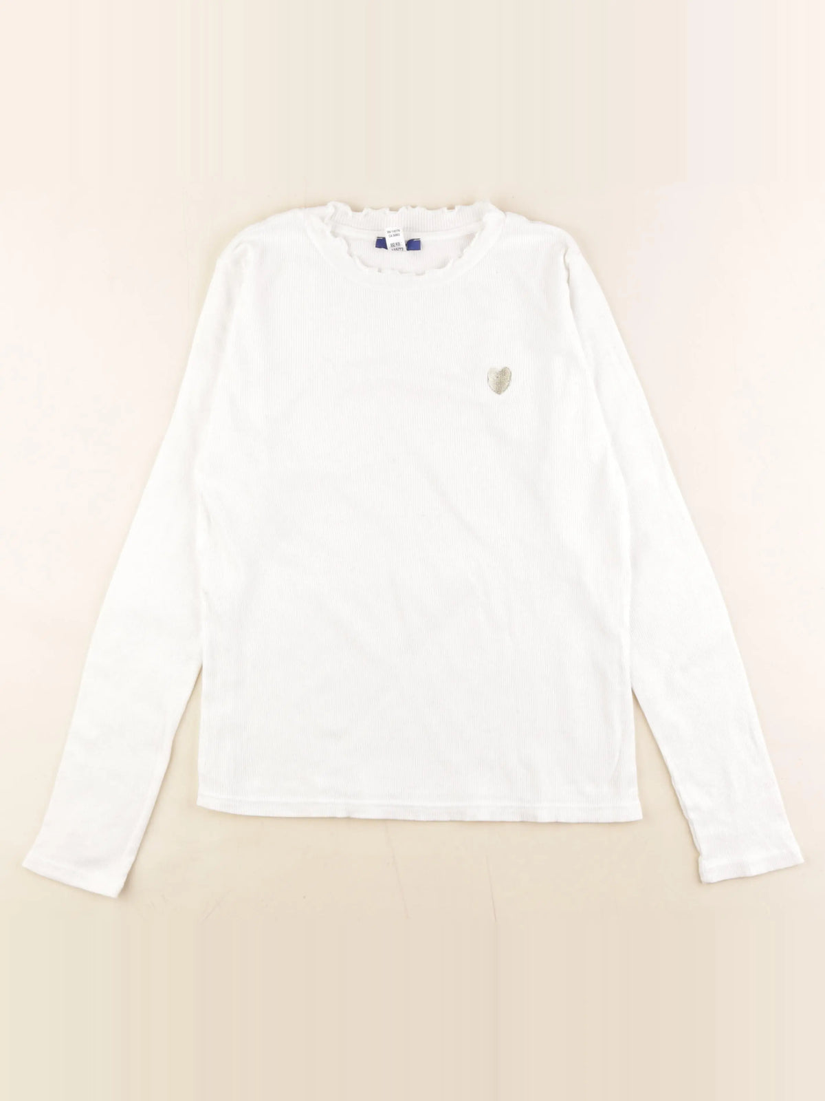 Okaidi - tee-shirt blanc - 14 ans
