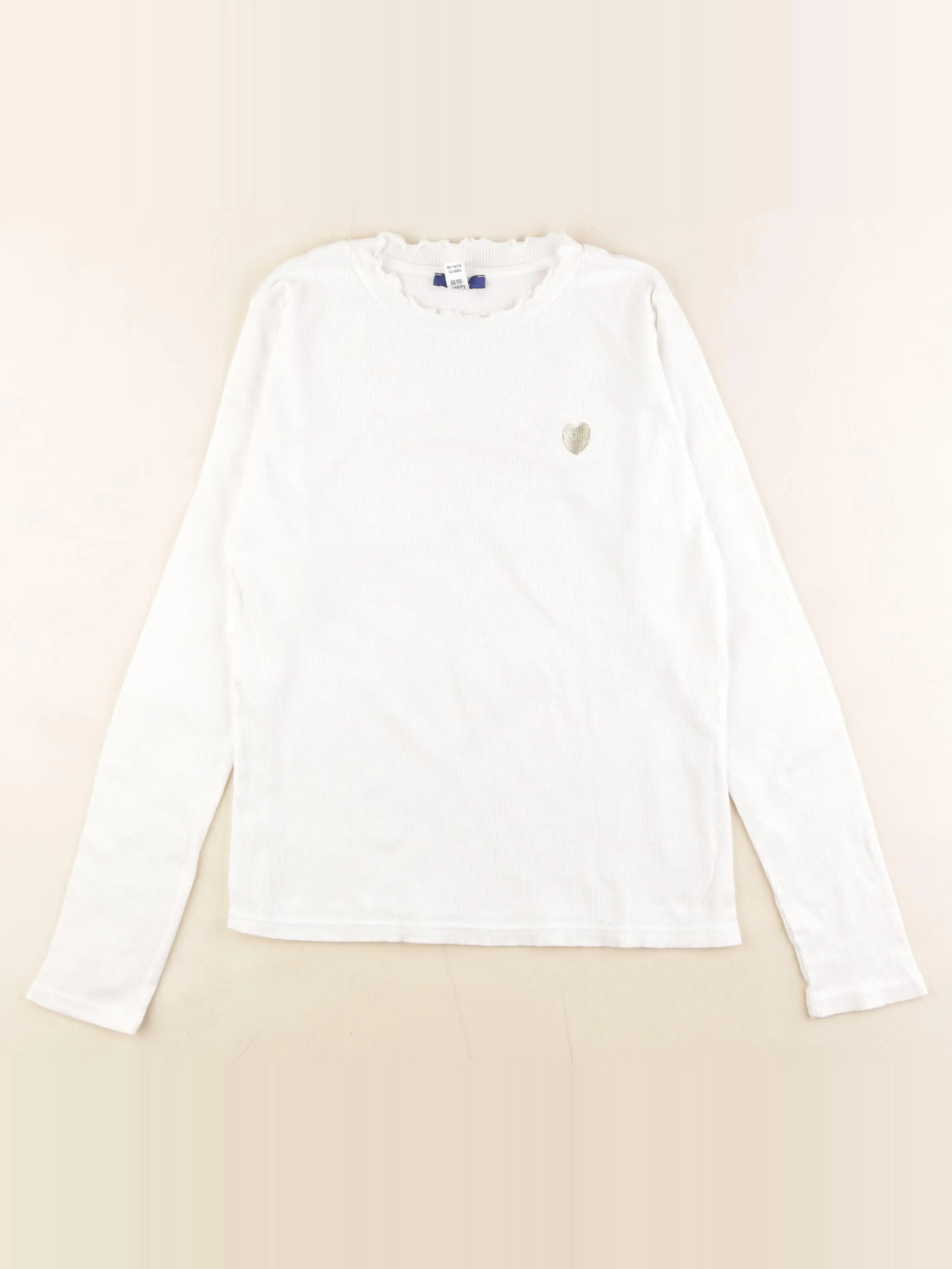 Okaidi - tee-shirt blanc - 14 ans