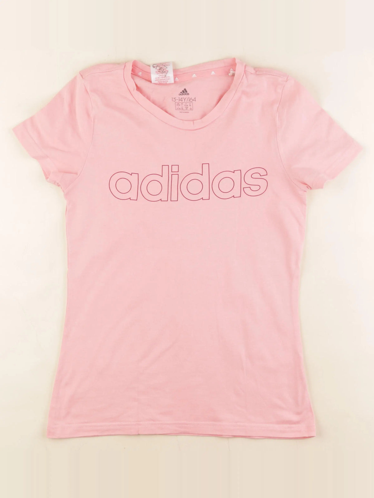 Adidas - tee-shirt rose - 13/14 ans