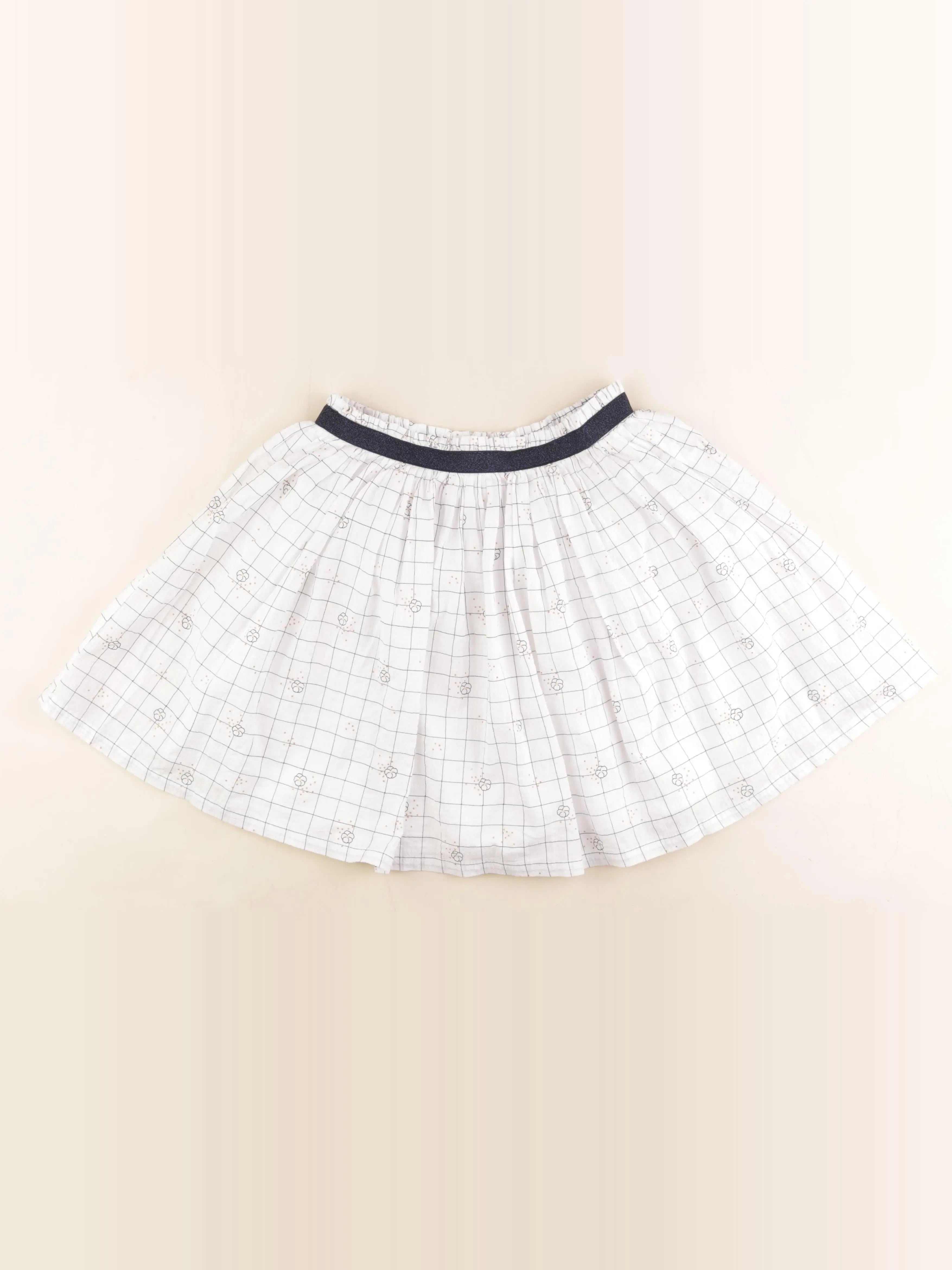 Okaidi - jupe blanc, bleu - 14 ans