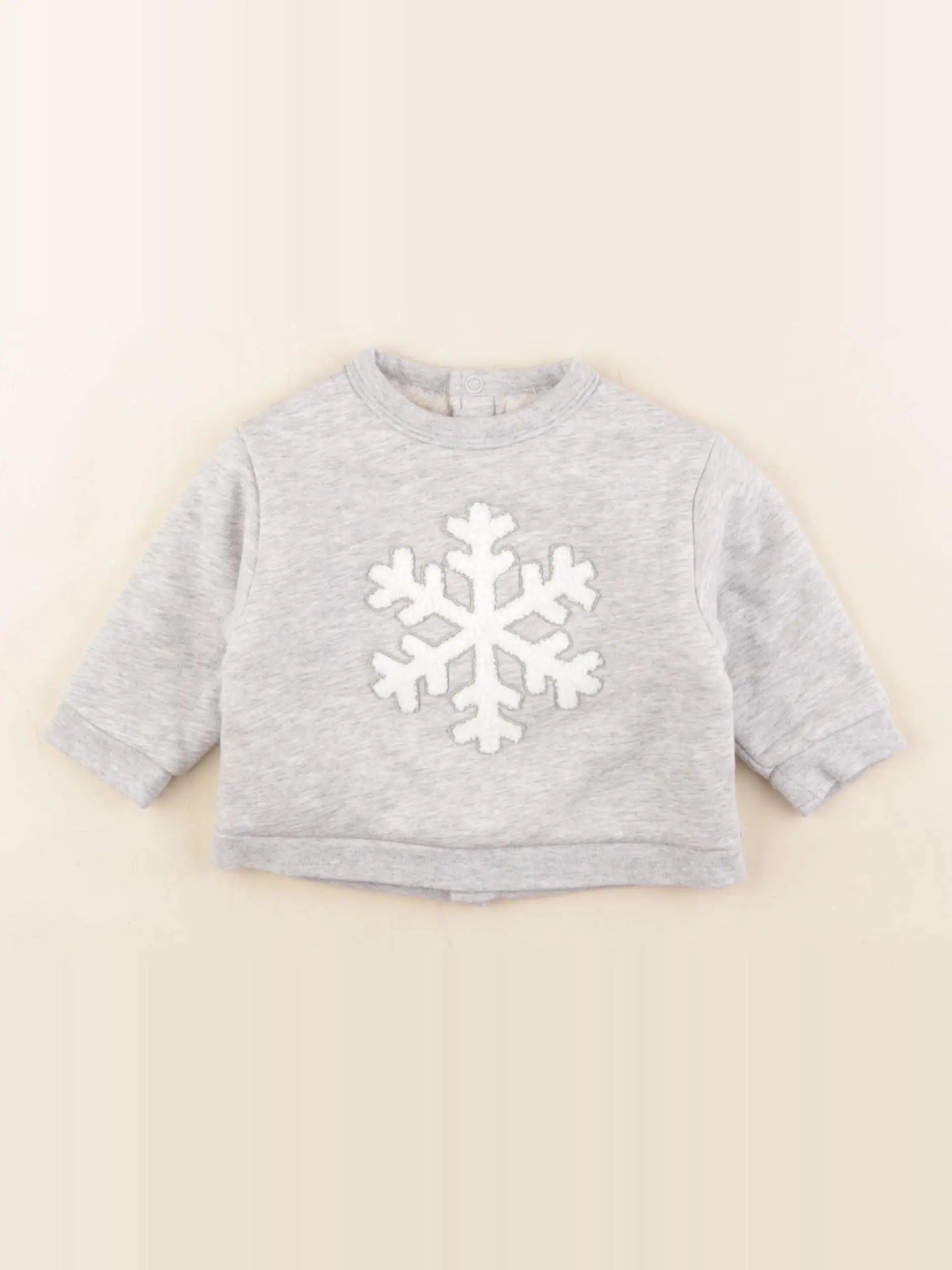 Jacadi - sweat gris - 6 mois