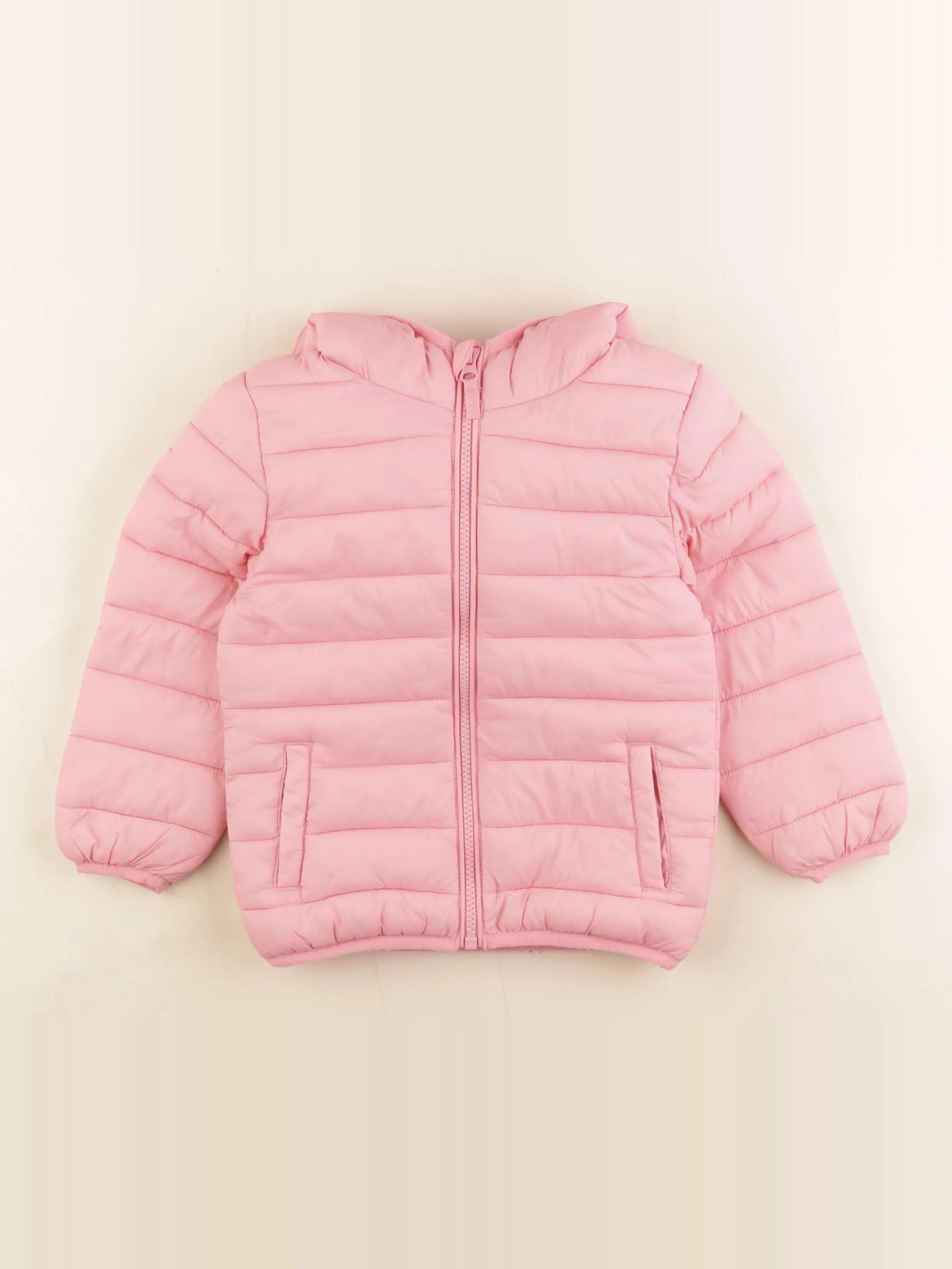 Tape à l'oeil - doudoune rose - 4 ans