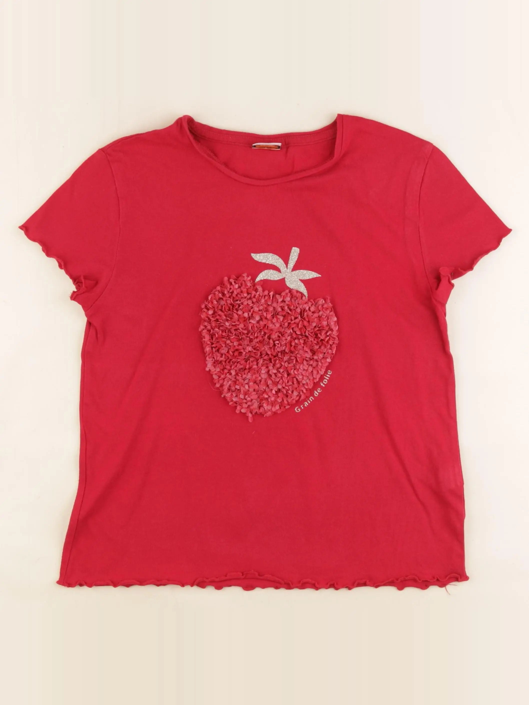 Tape à l'oeil - tee-shirt rouge - 12 ans