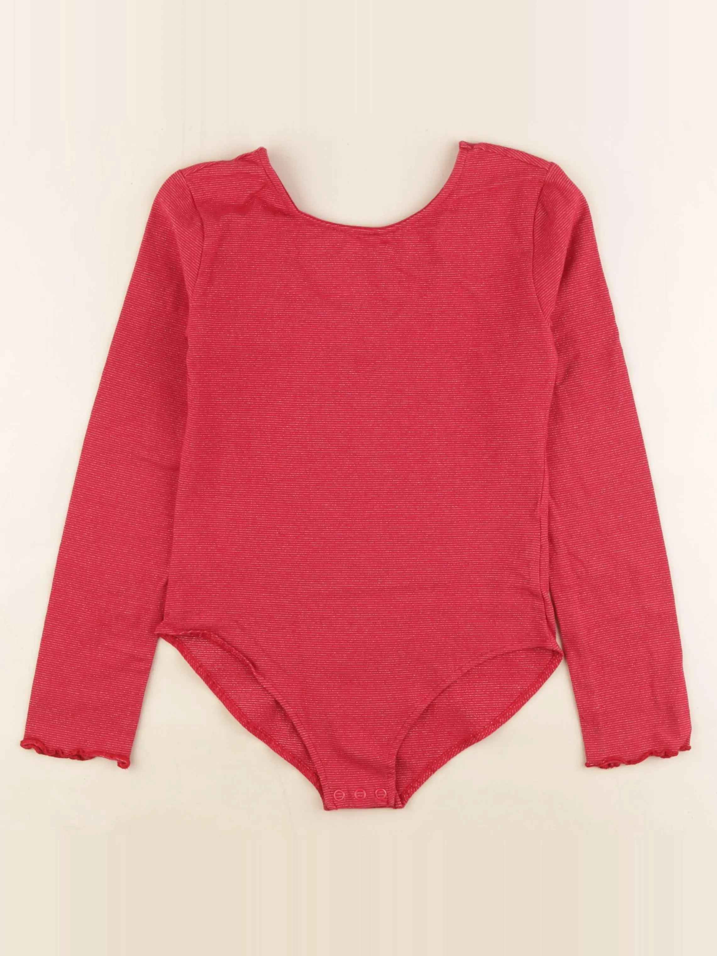 Tape à l'oeil - body tee-shirt rouge, or - 12 ans