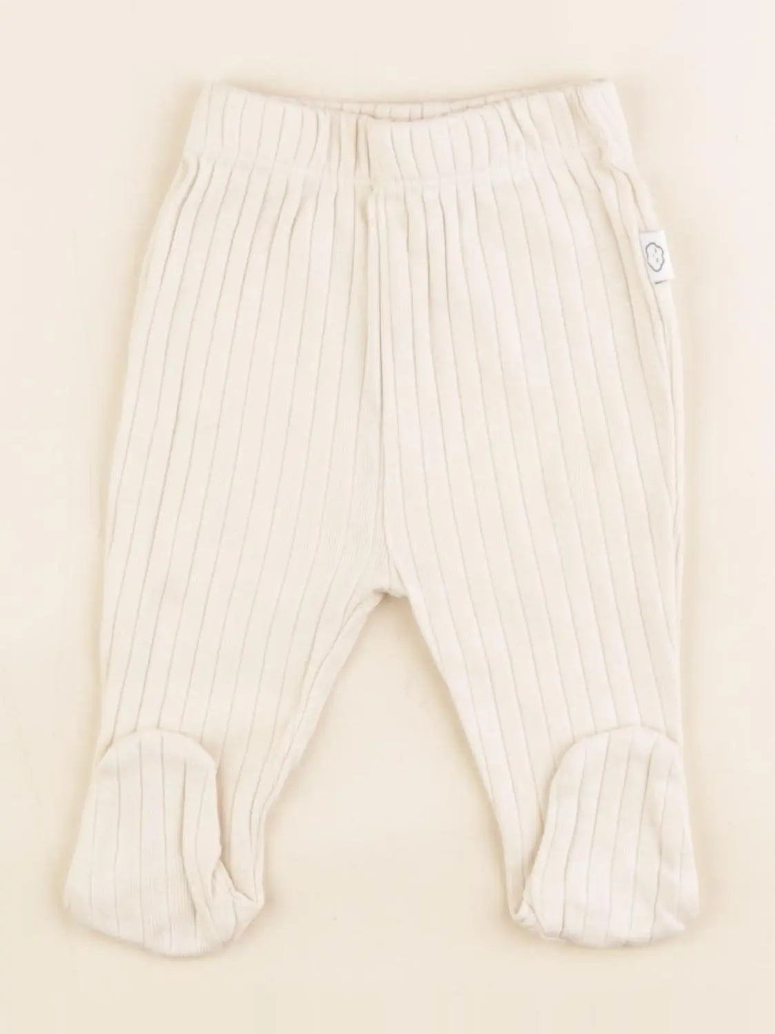 Vertbaudet - legging beige - 3 mois