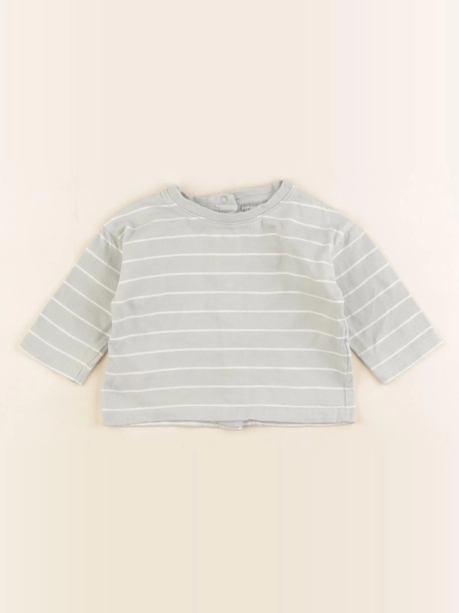 Vertbaudet - tee-shirt vert - 6 mois