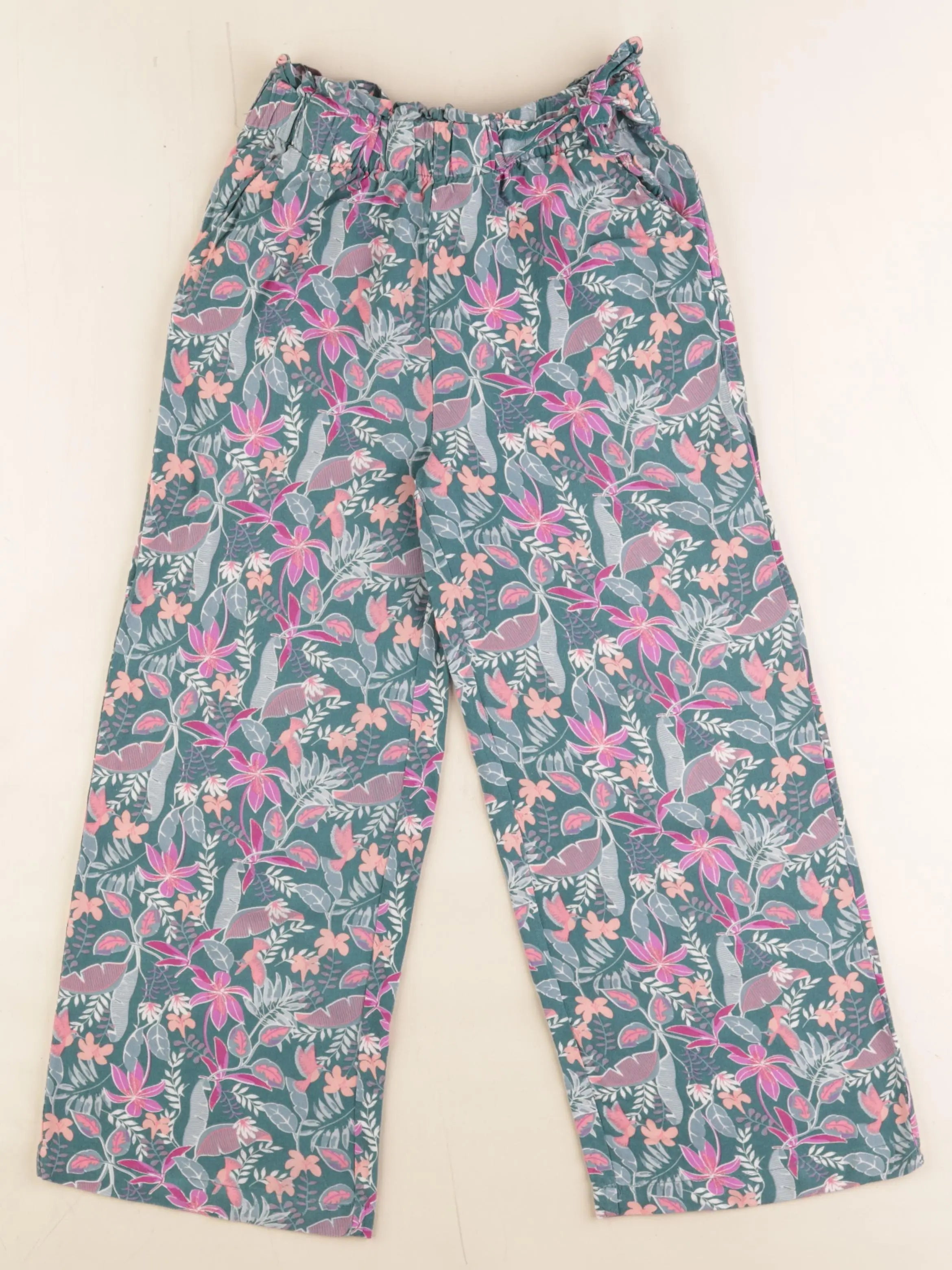 Vertbaudet - pantalon multicolore - 9 ans