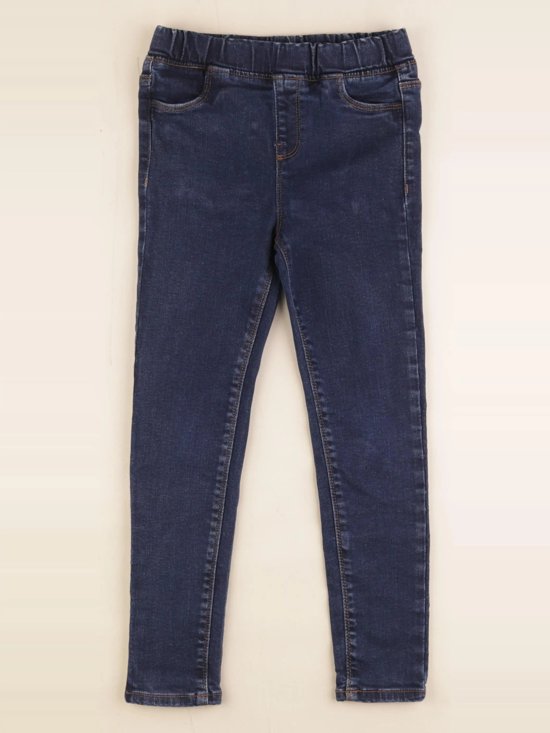 Vertbaudet - jegging bleu - 8 ans