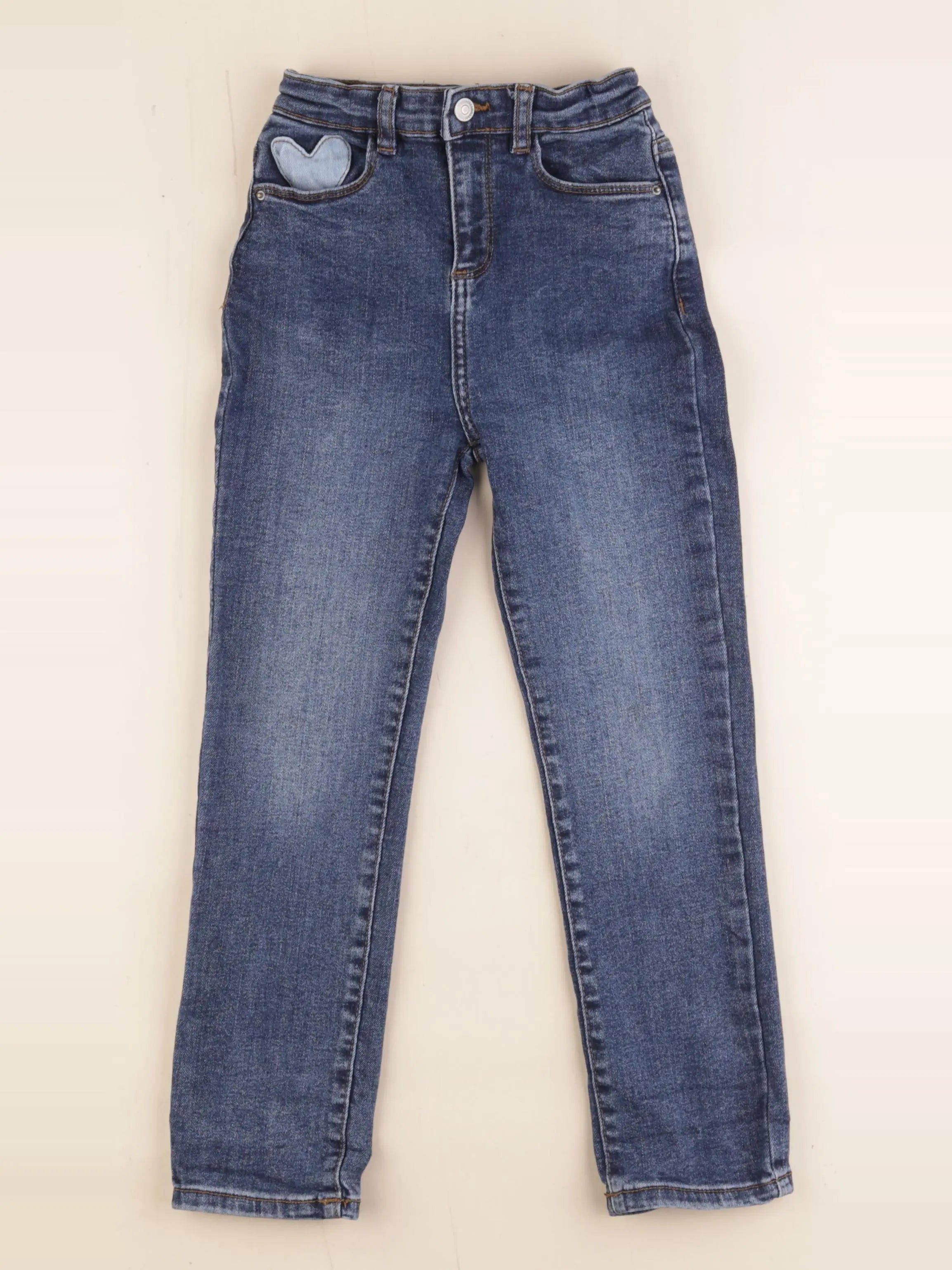 Vertbaudet - jean bleu - 8 ans