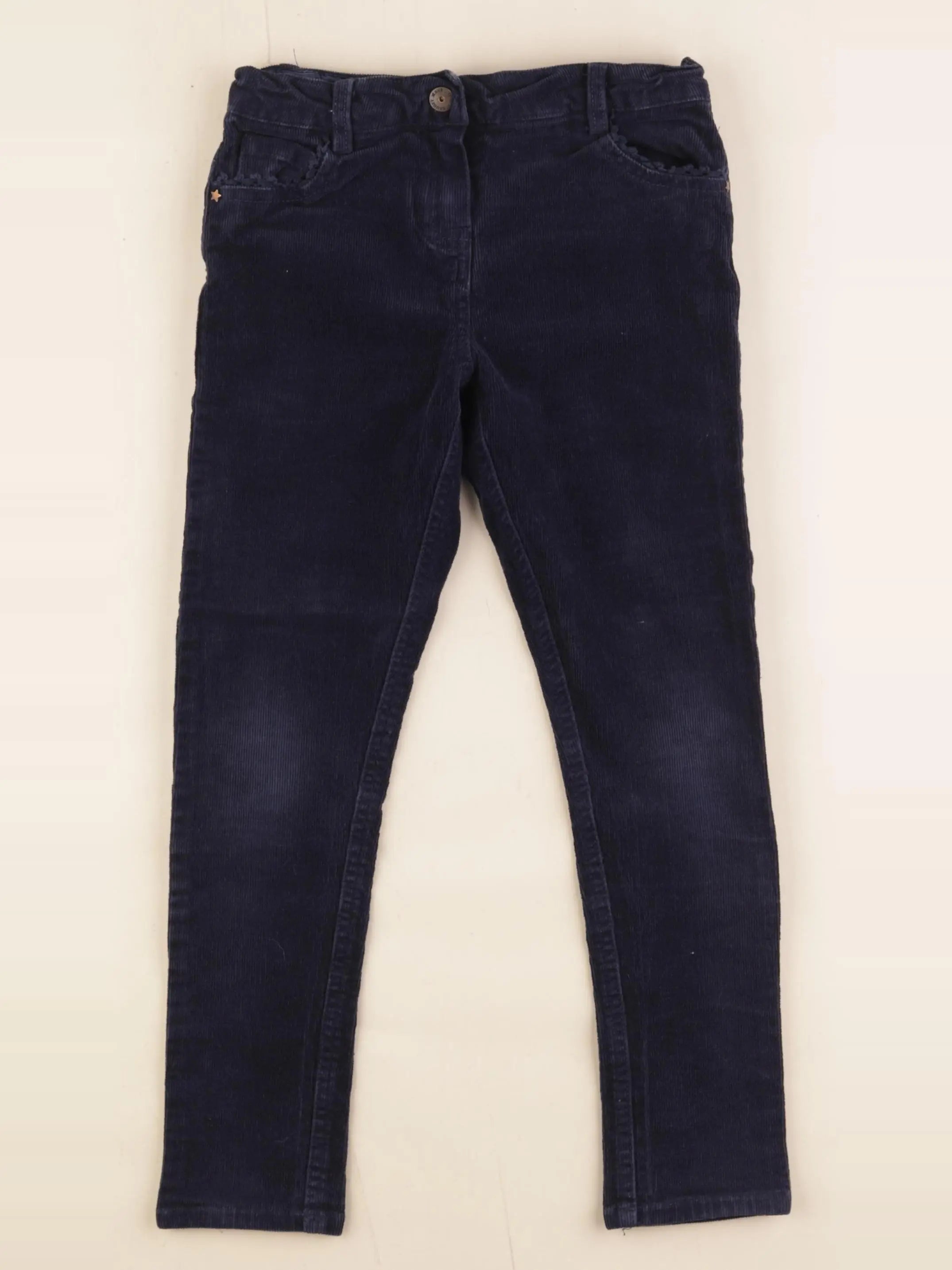 Vertbaudet - pantalon bleu - 8 ans