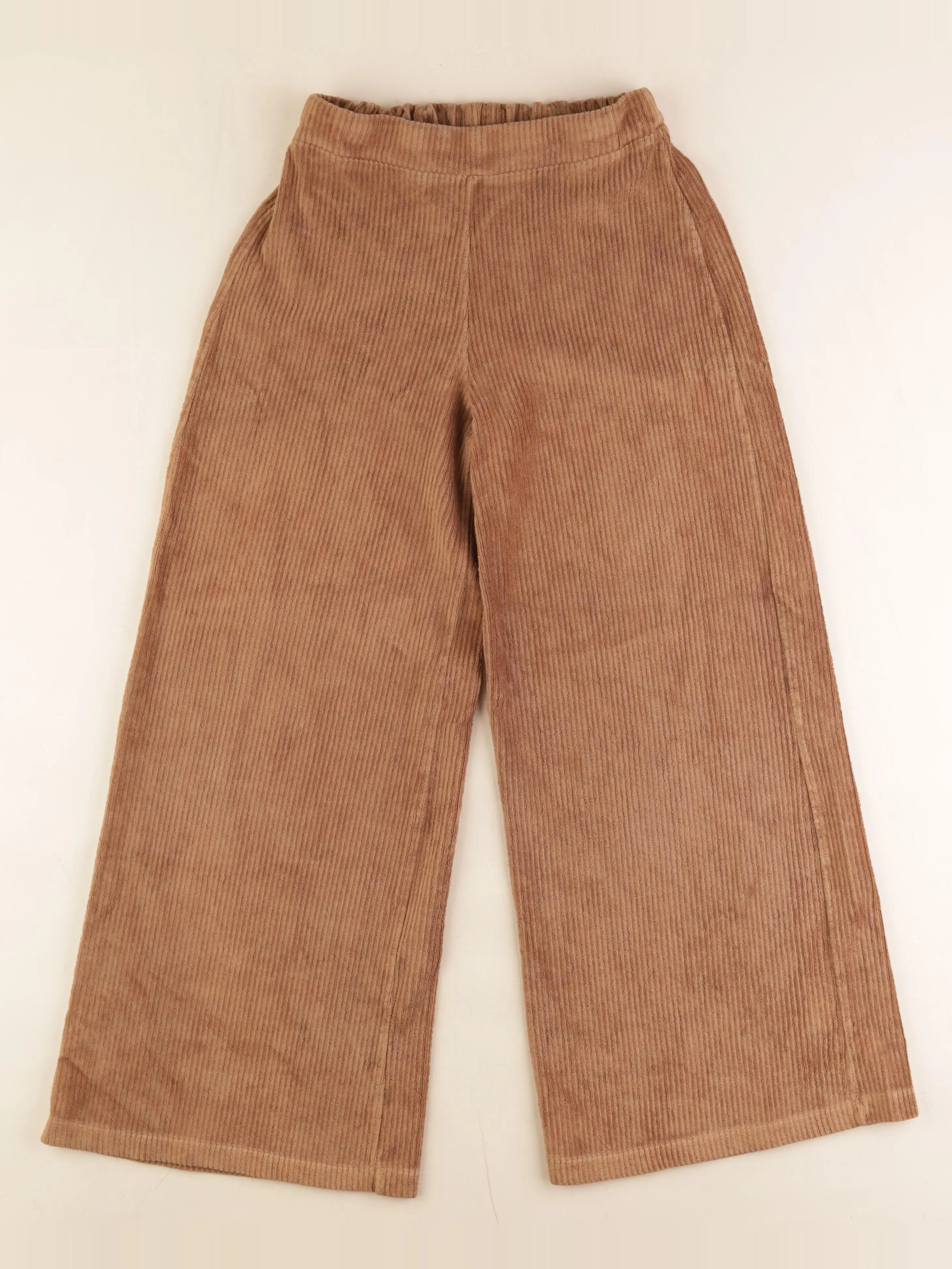 Vertbaudet - pantalon marron - 12 ans